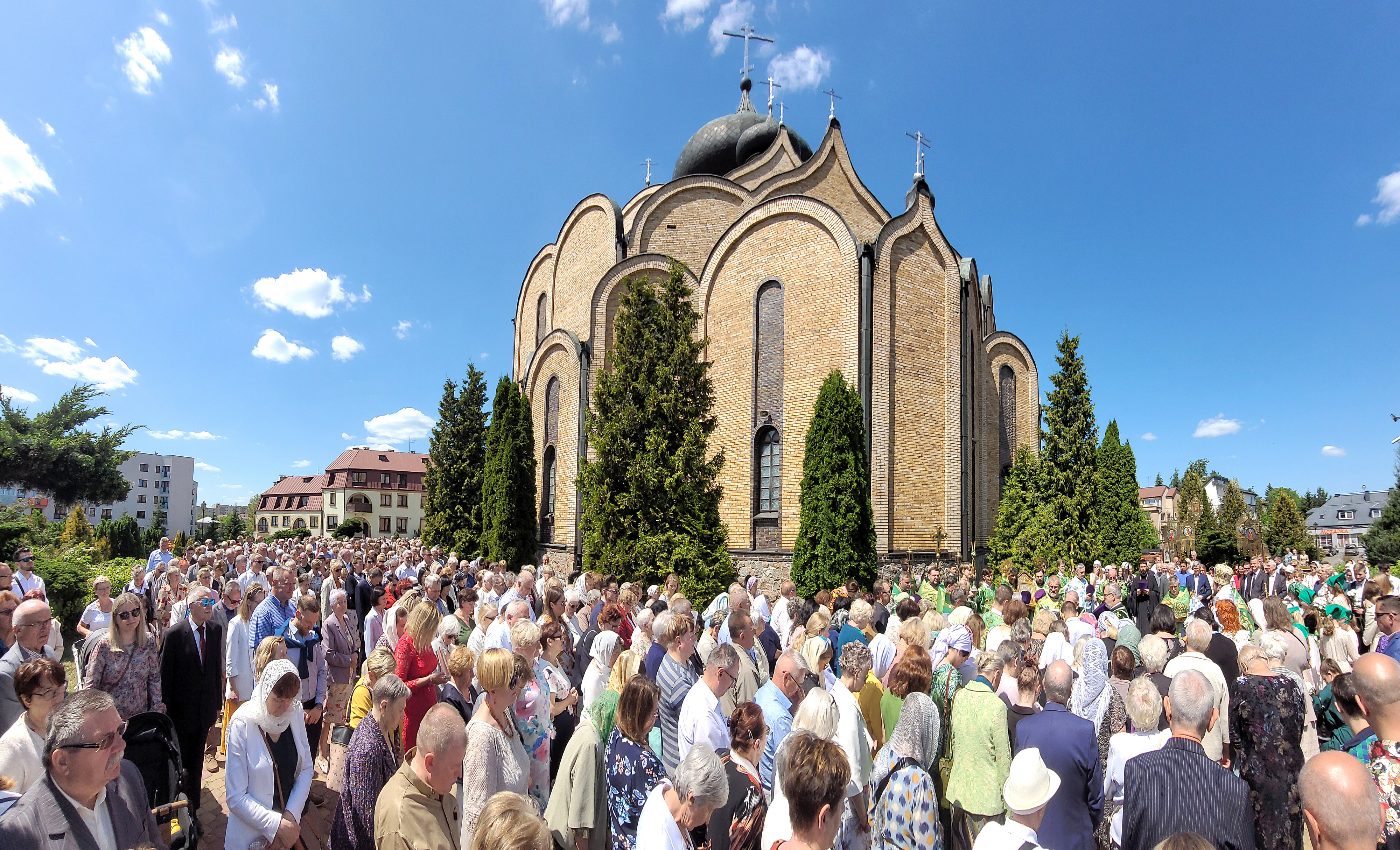 The Holy Spirit feast in the Holy Spirit church in Białystok