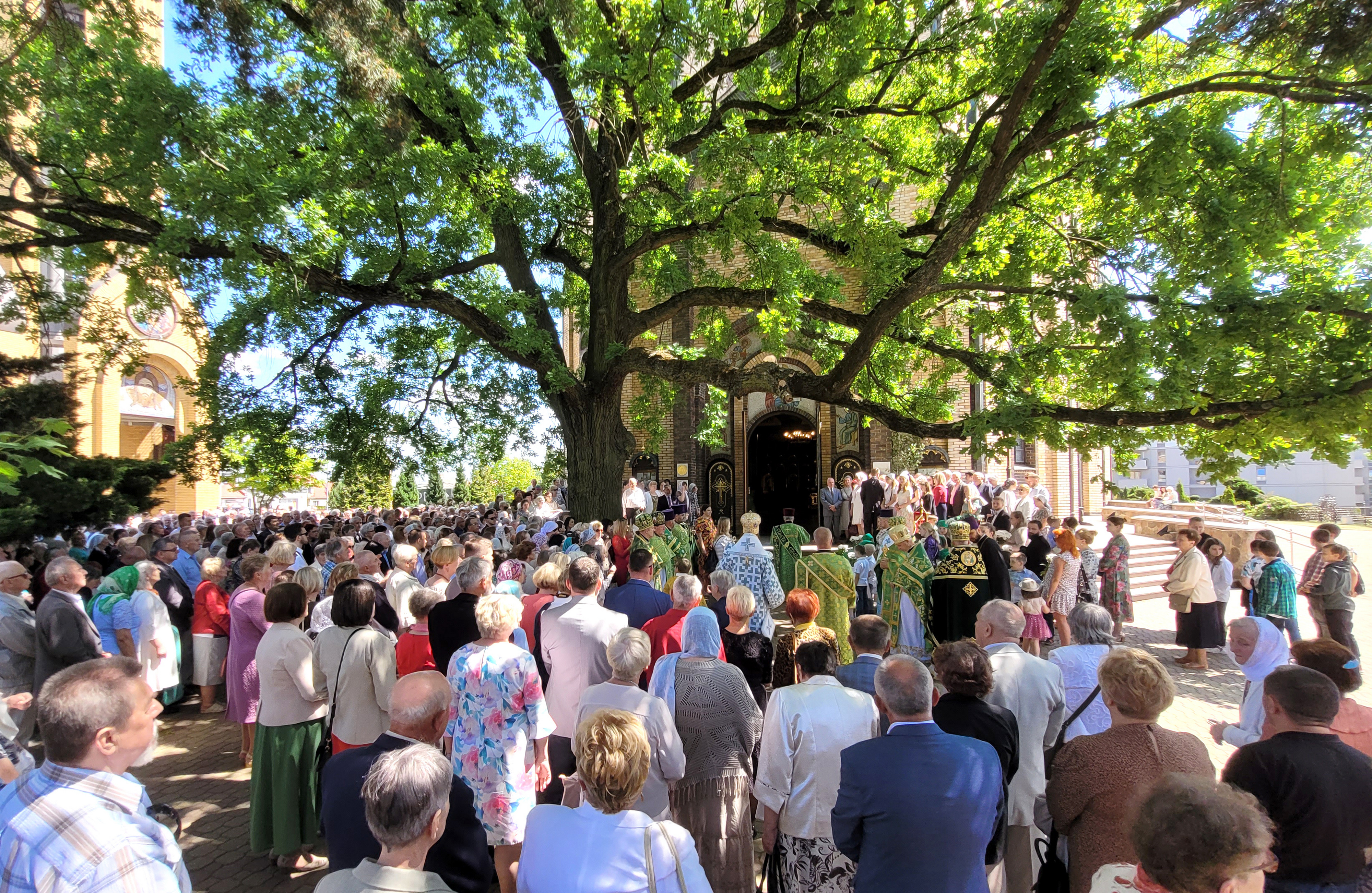 The Holy Spirit feast in the Holy Spirit church in Białystok