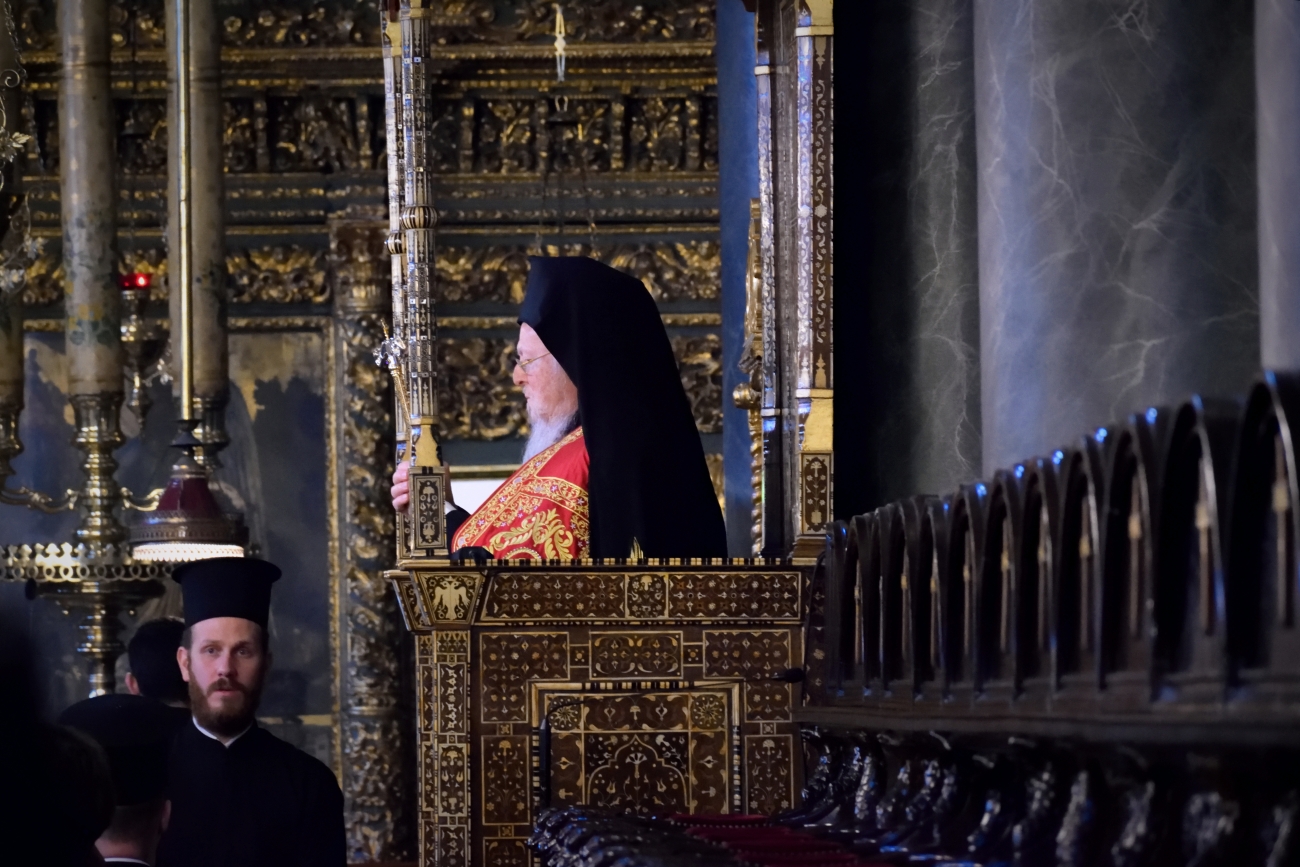 Patriarcha konstantynopolitański Bartłomiej, wieczernia Obrzezania Pańskiego