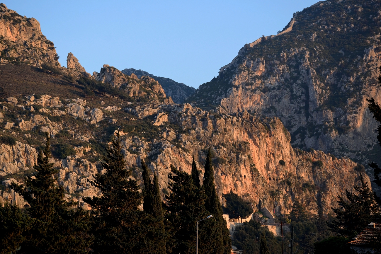 Saint Peter cathedral and monks caves in Antioch
