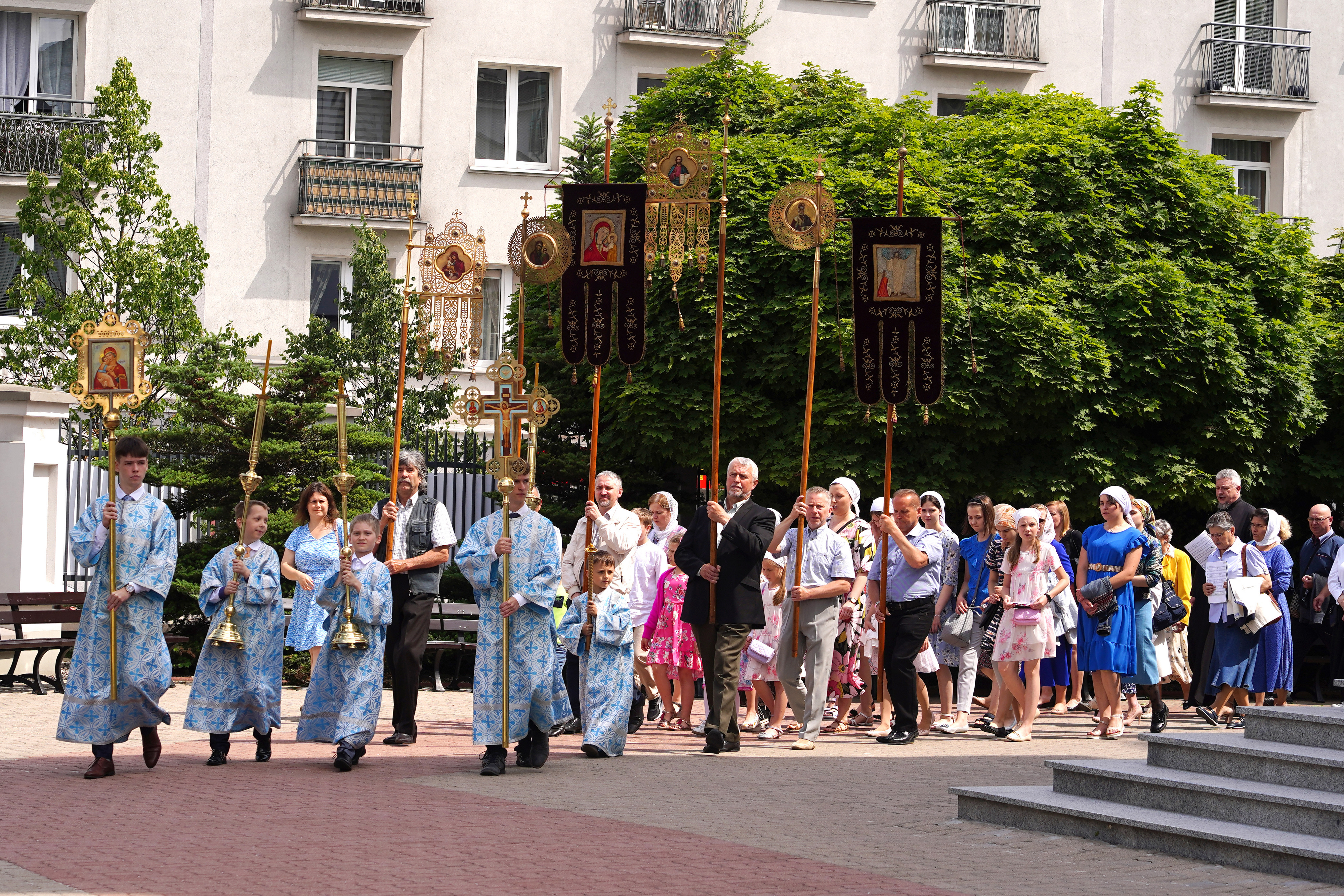 The feast of Białostocka Icon of the Mother of God in St. Nicholas Cathedral in Bialystok