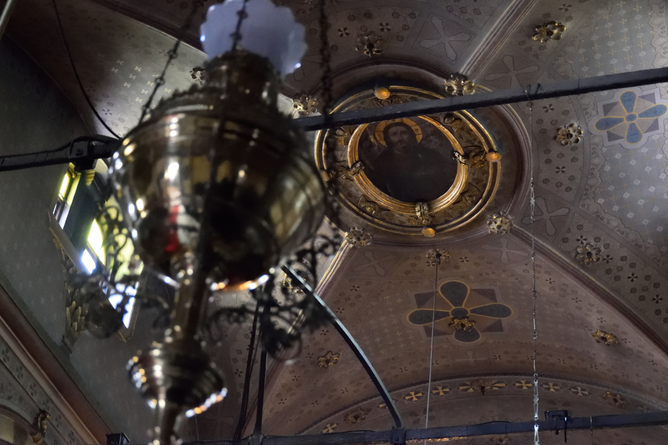 Ceiling of the Constantinople cathedral of st. Andrew, 2023