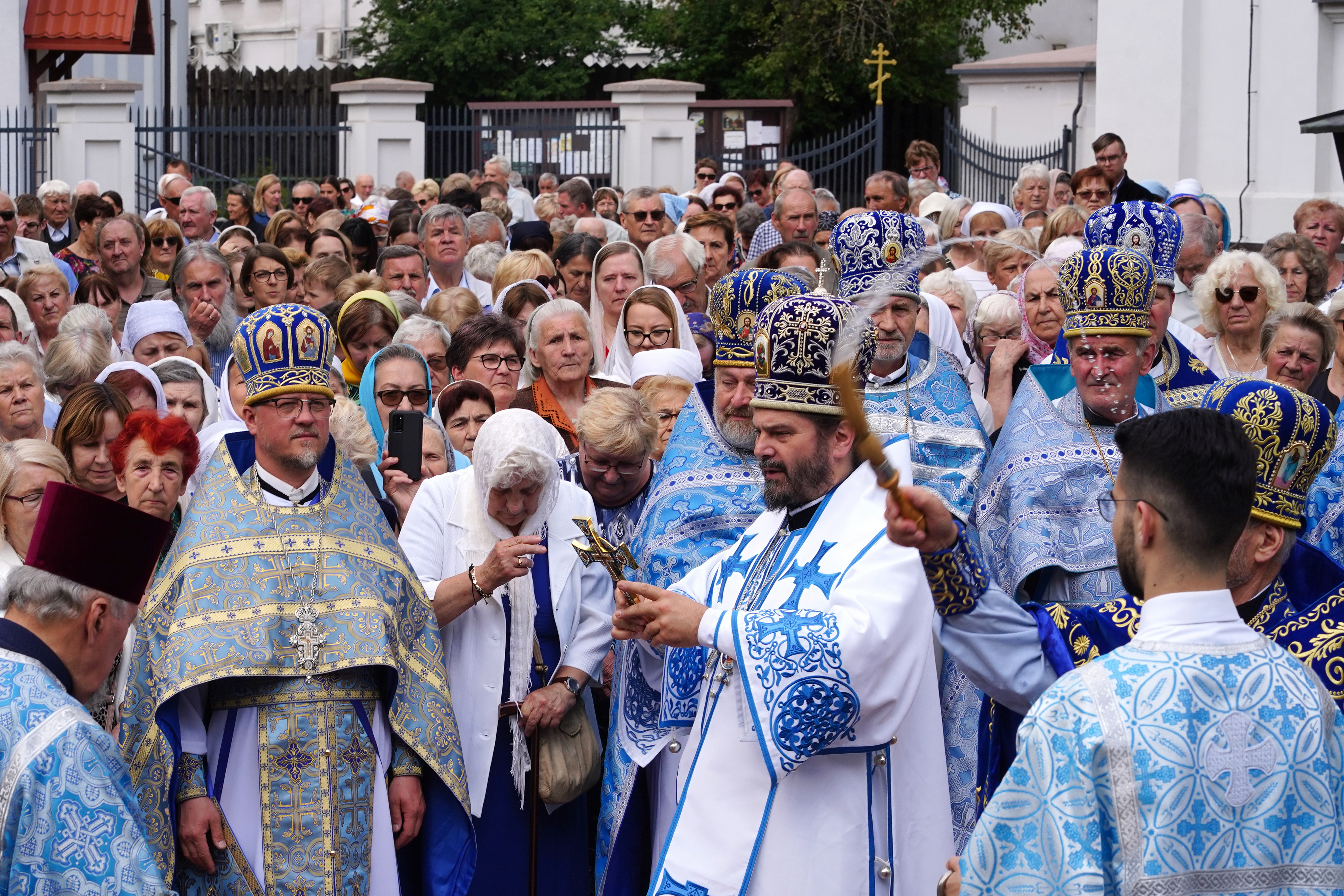 The feast of Białostocka Icon of the Mother of God in St. Nicholas Cathedral in Bialystok
