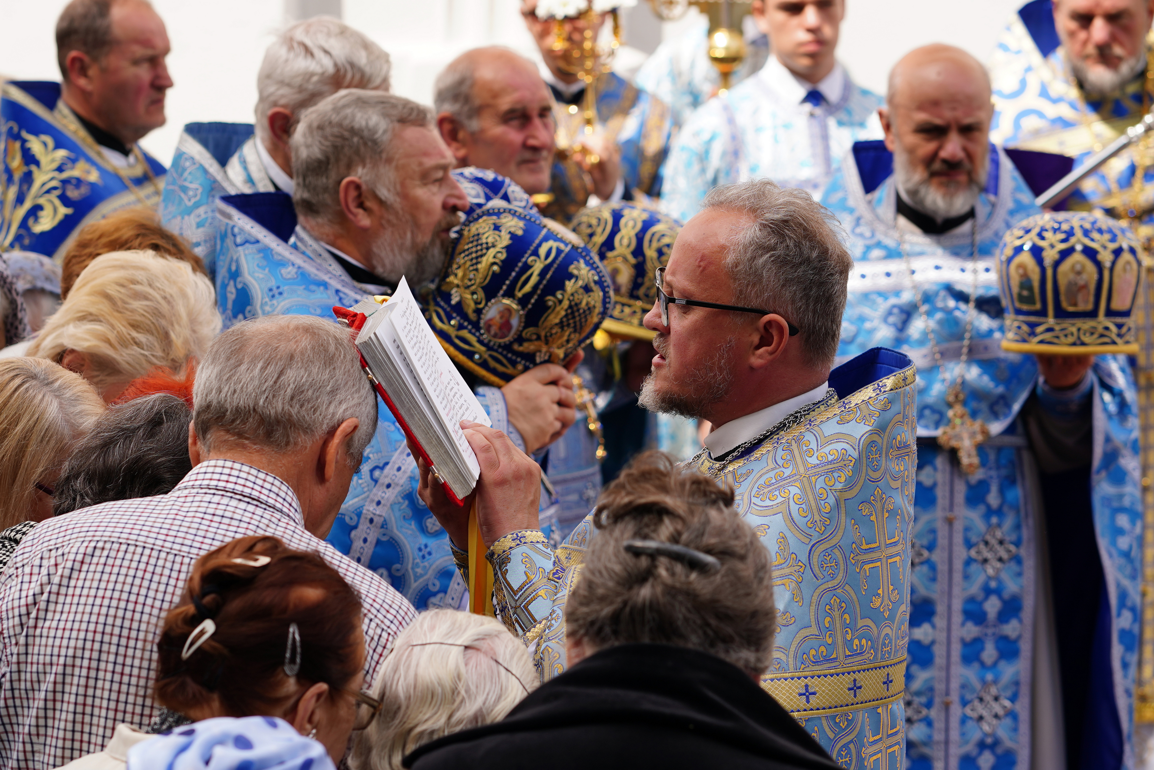The feast of Białostocka Icon of the Mother of God in St. Nicholas Cathedral in Bialystok