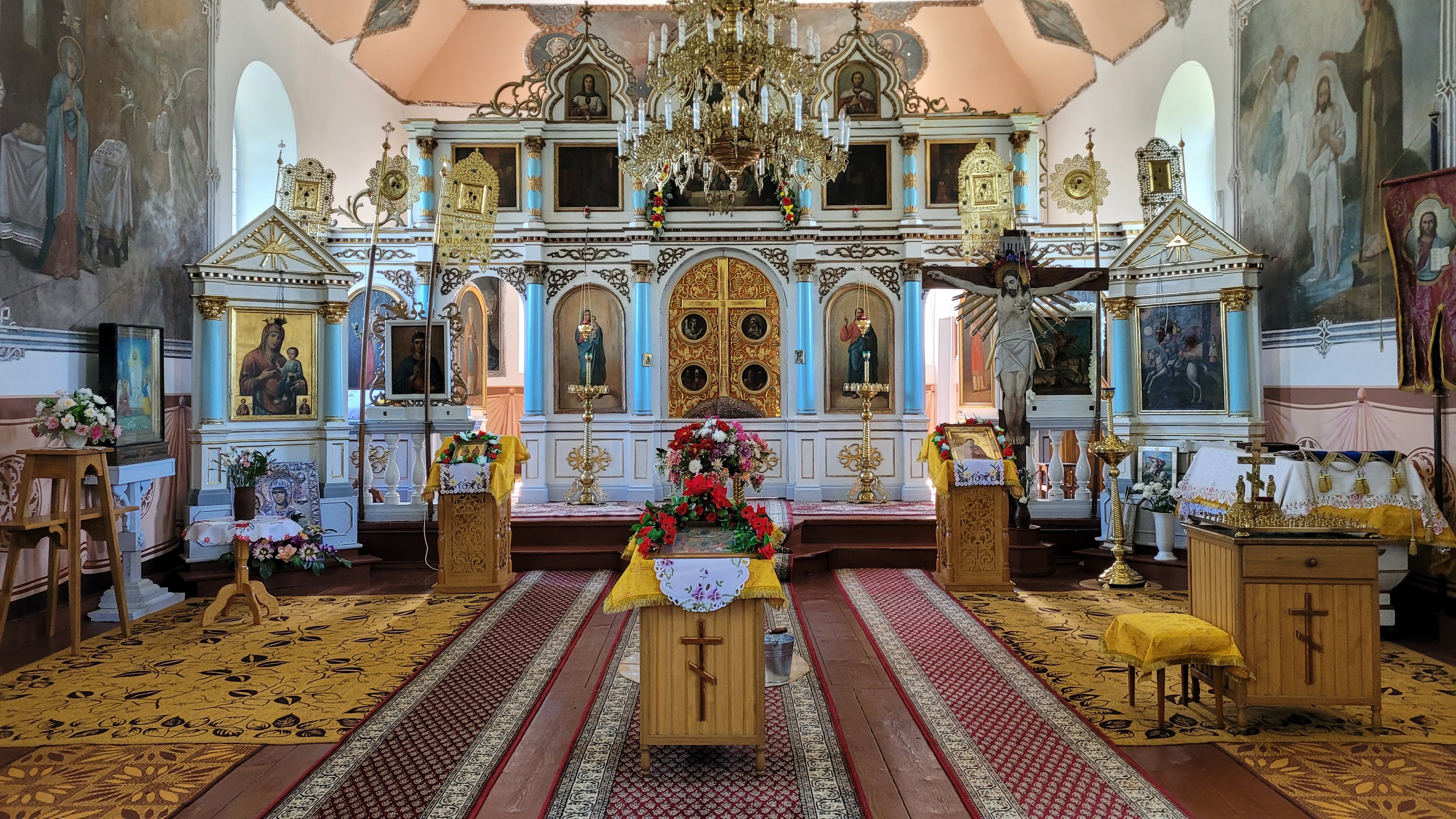The Orthodox church in Jurowlany