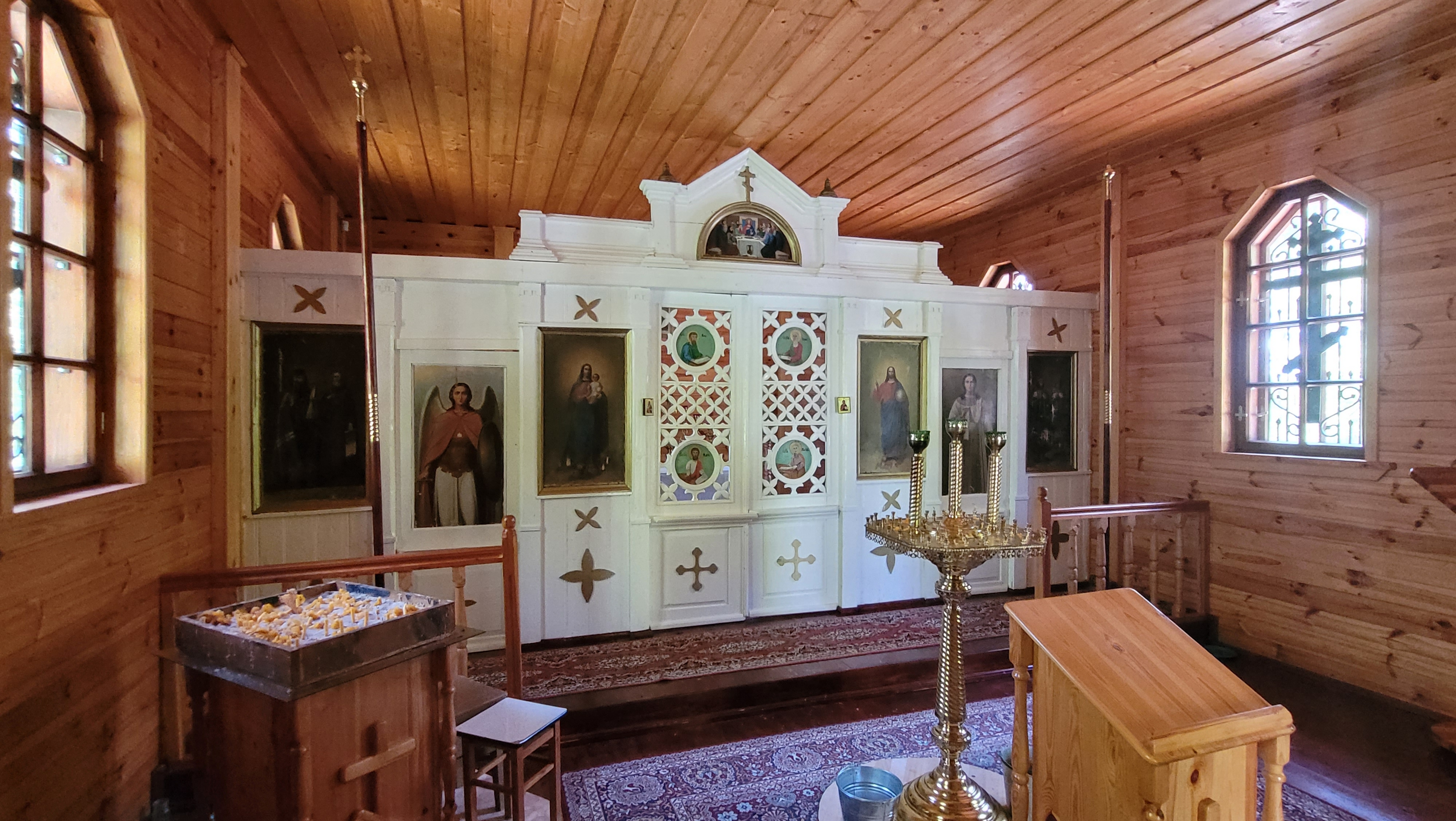 The Orthodox cementary chapel in Jurowlany