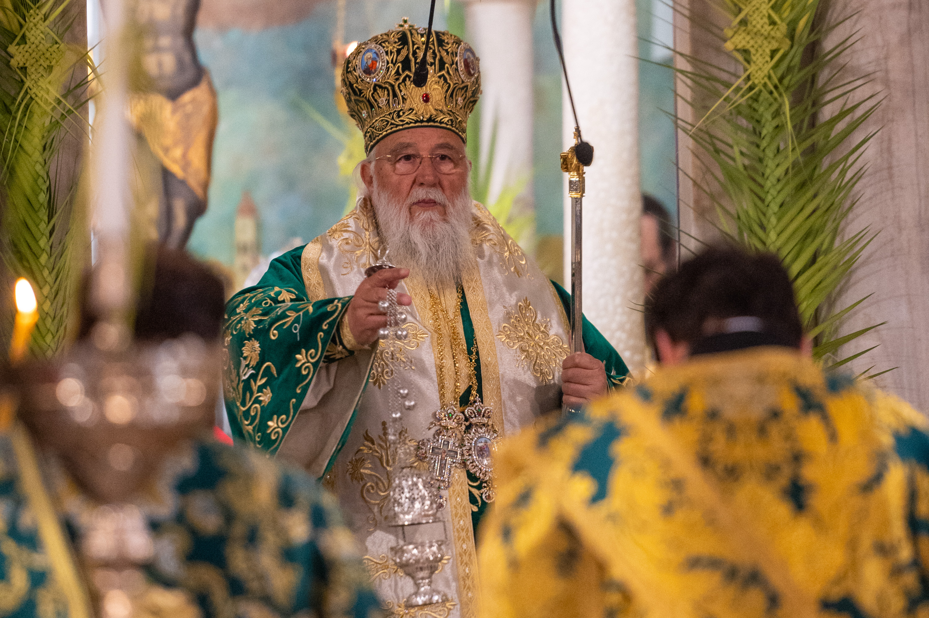 His eminence Metropolitan of Corfu, Paxoi and Diapontian Islands Nektarios 