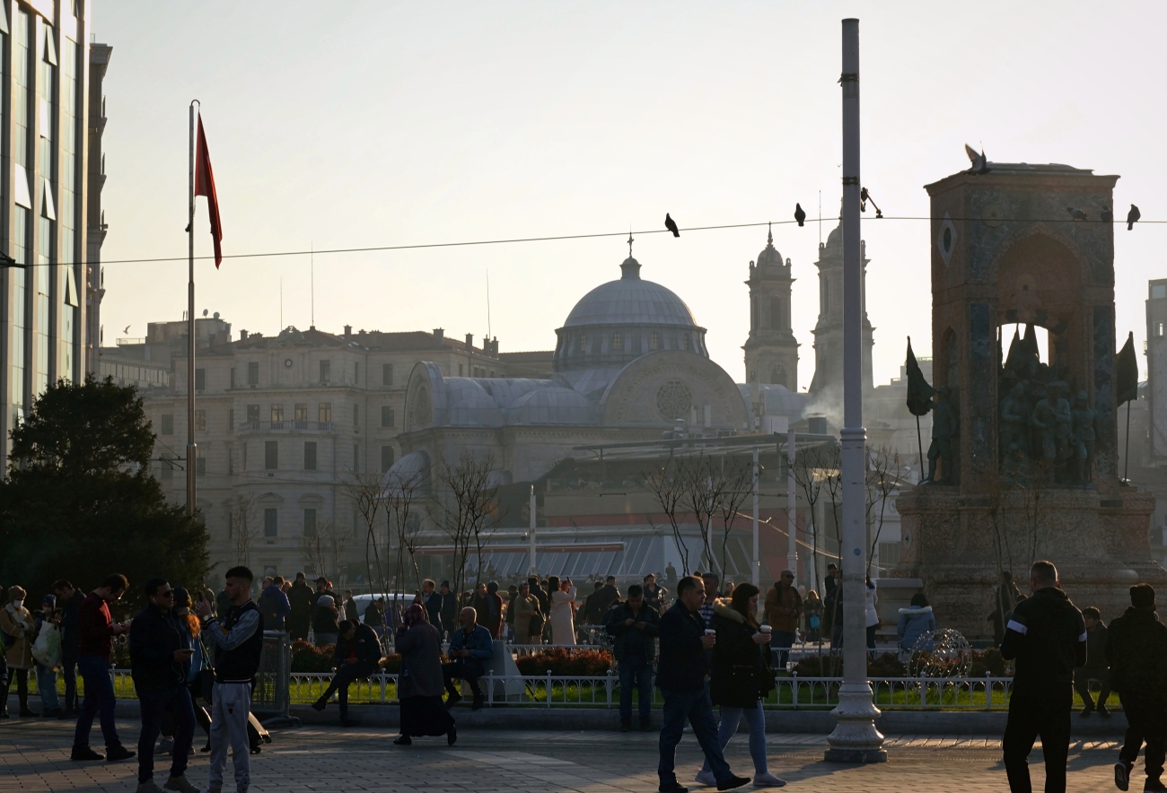 Agia Triada in Constantinople (Istanbul), 1st January 2023