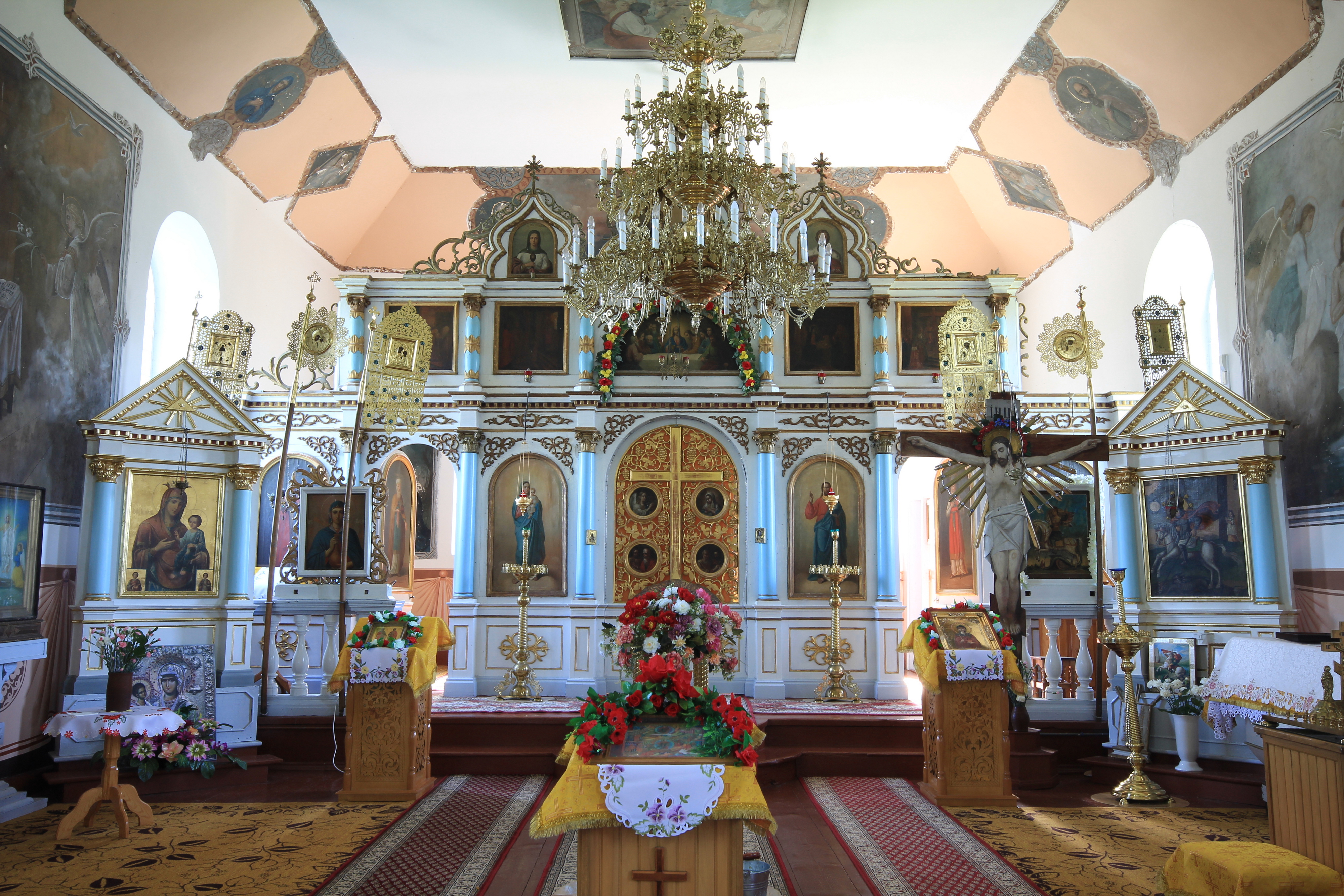 The Orthodox church in Jurowlany