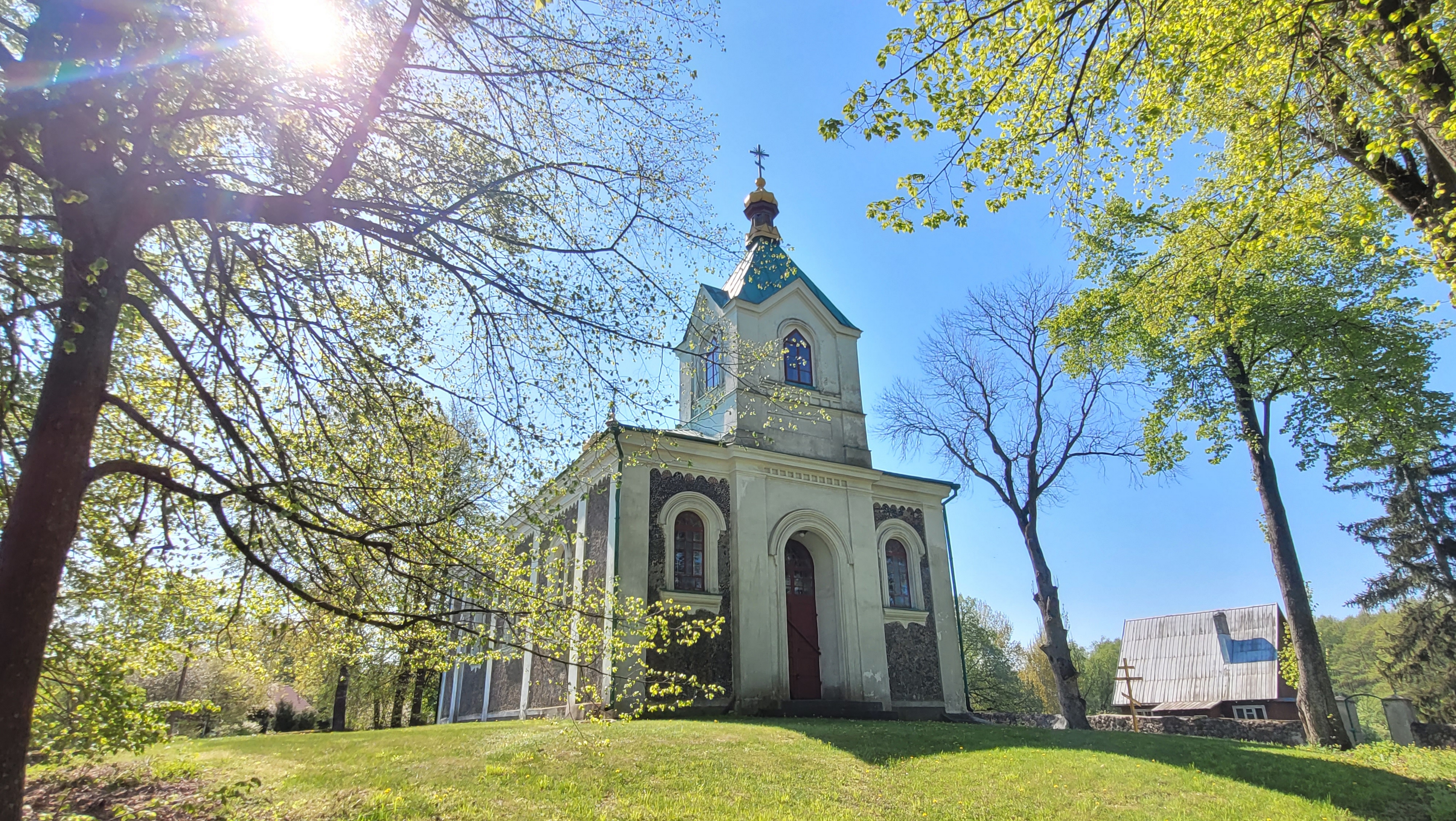 The Orthodox church in Jurowlany