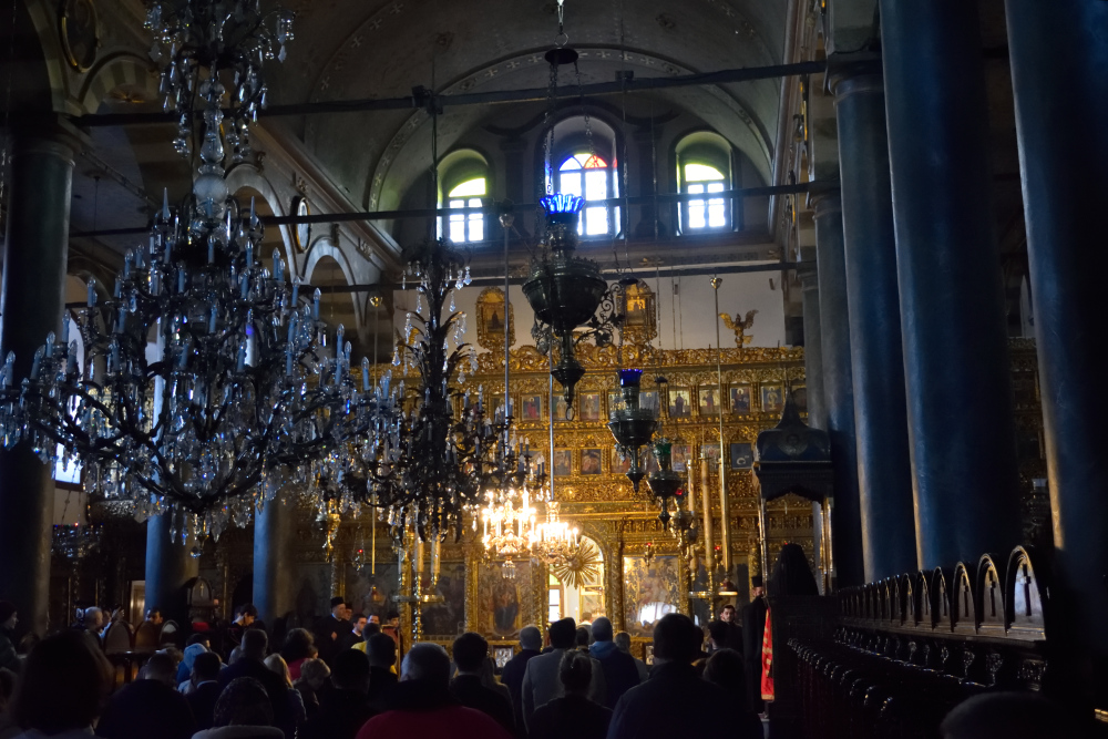 Saint Basil feast with patriarch Bartholomew, 01.01.2023