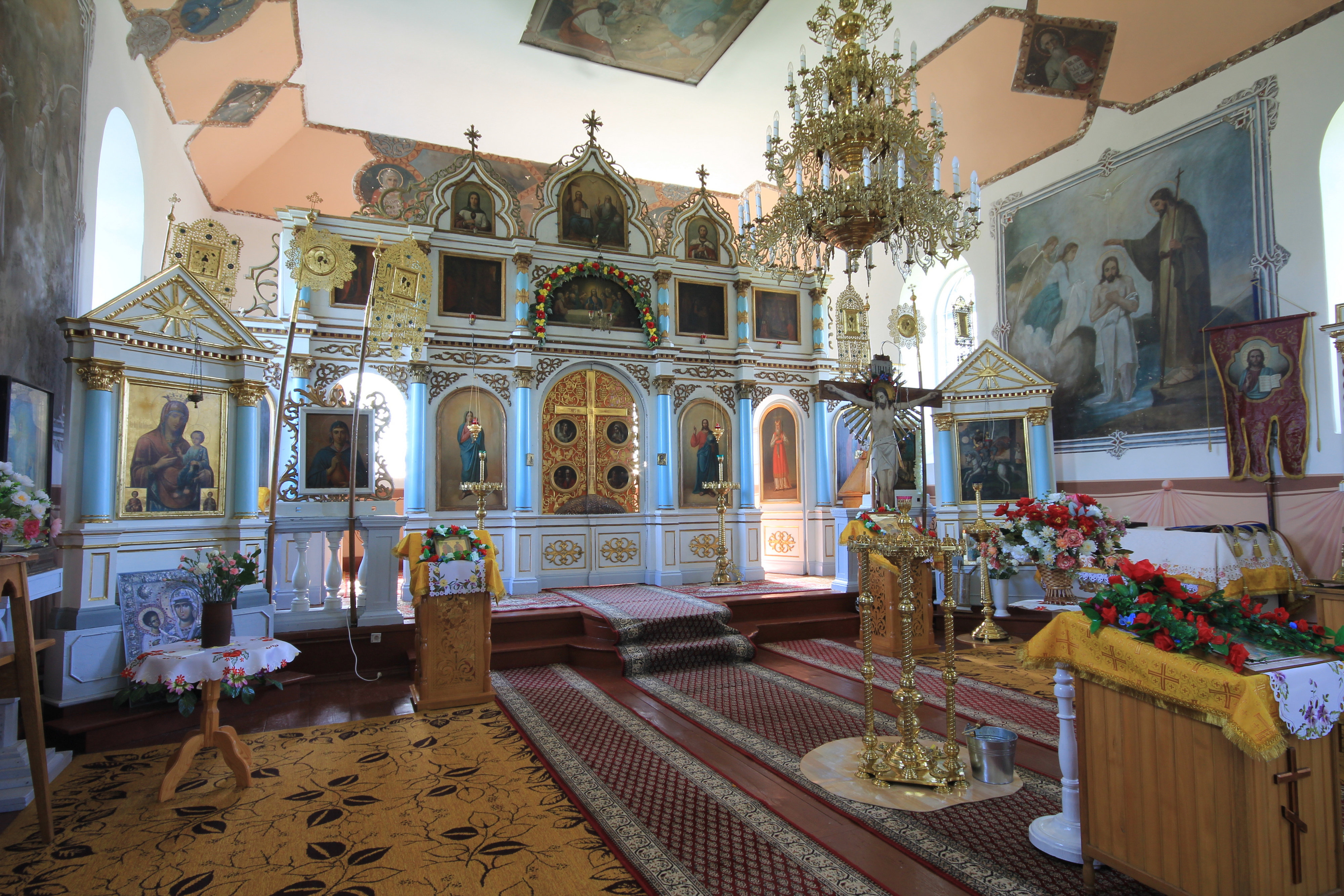 The Orthodox church in Jurowlany