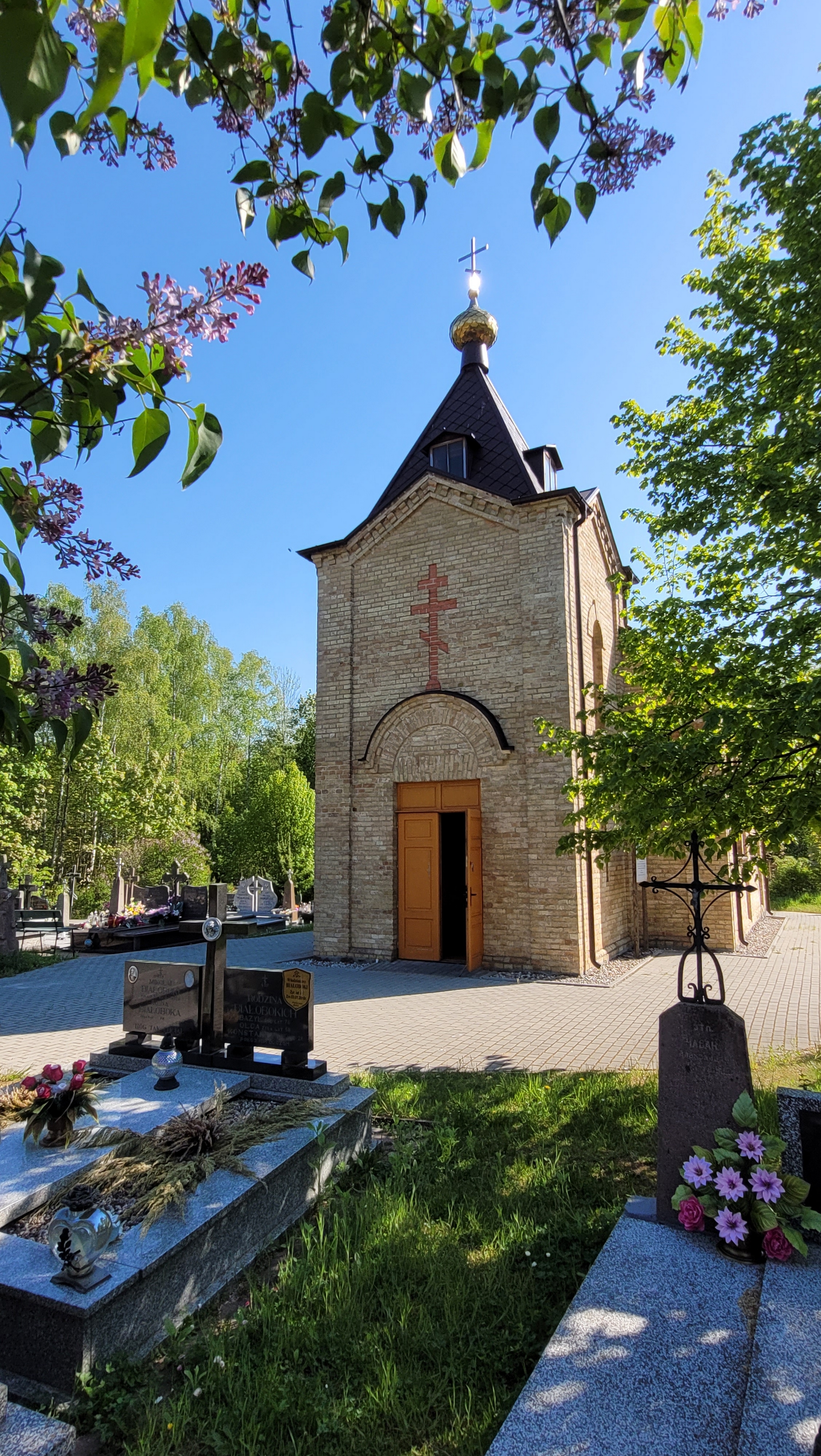 The cementary church in Ostrów Północny