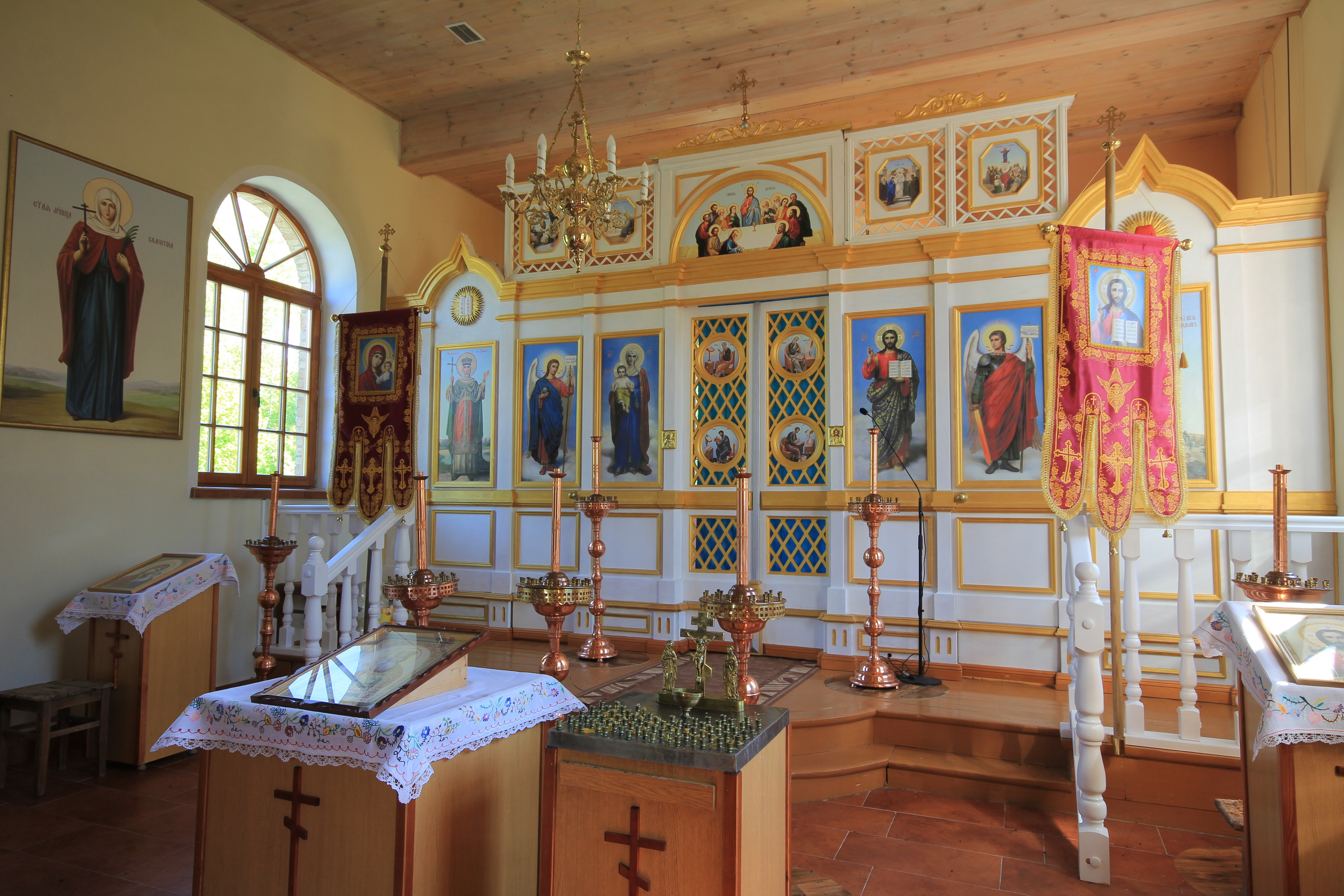 The cementary church in Ostrów Północny