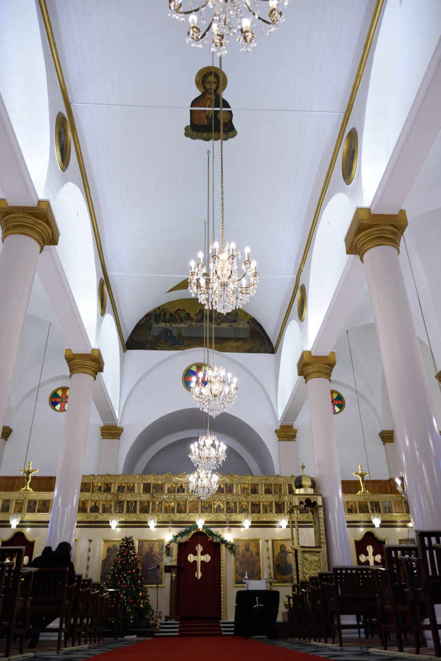 Interior of st. Nicholas church in Iskenderun (Antiochian Patriarchate)
