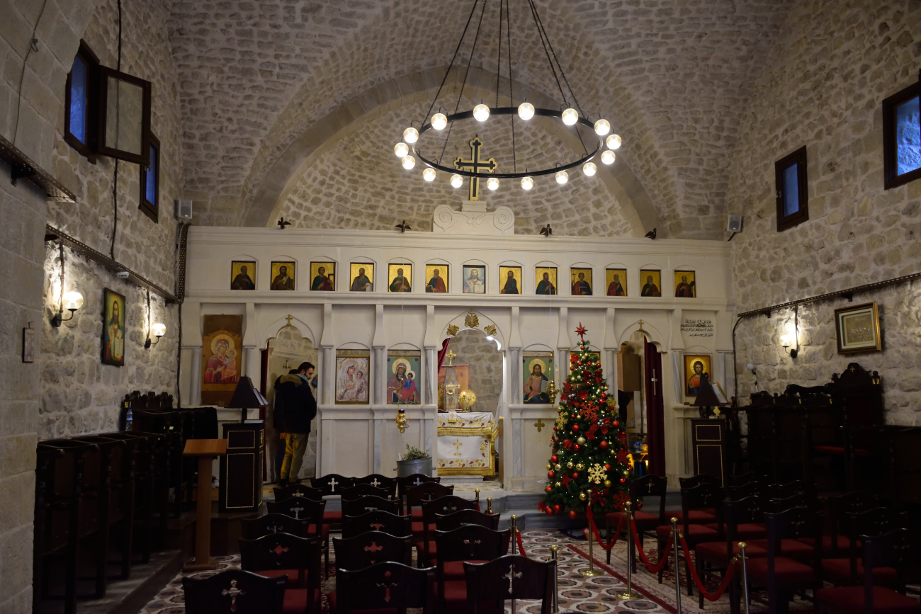 Iconostasis of the Dormition church in Tokacli (Antiochian Patriarchate)