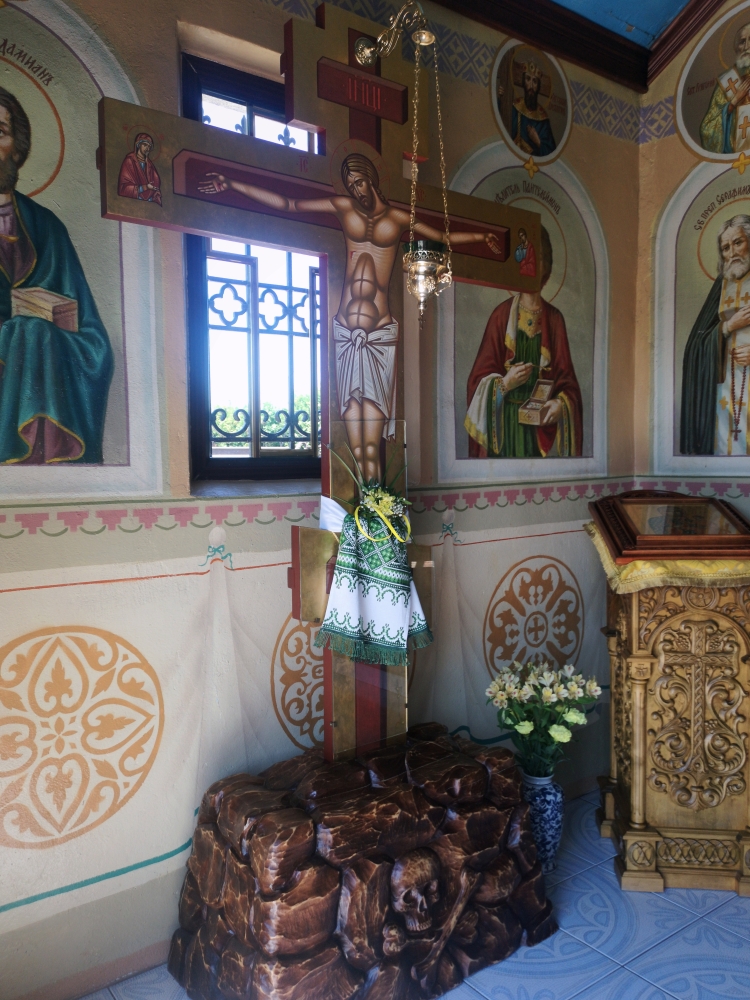 Golgota (Raspiatije) w zamojskiej cerkwi