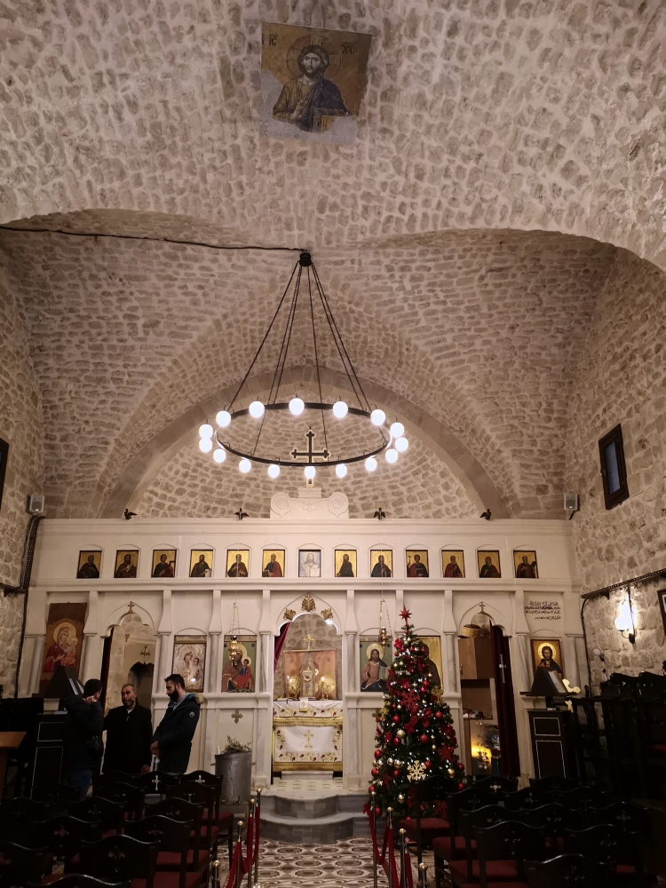 Interior of the Dormition church in Tokacli (Antiochian Patriarchate)