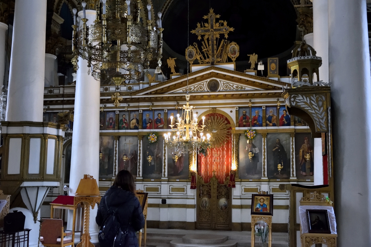 Ikonostas cerkwi świętych Cyryla i Metodego w Płowidwie
