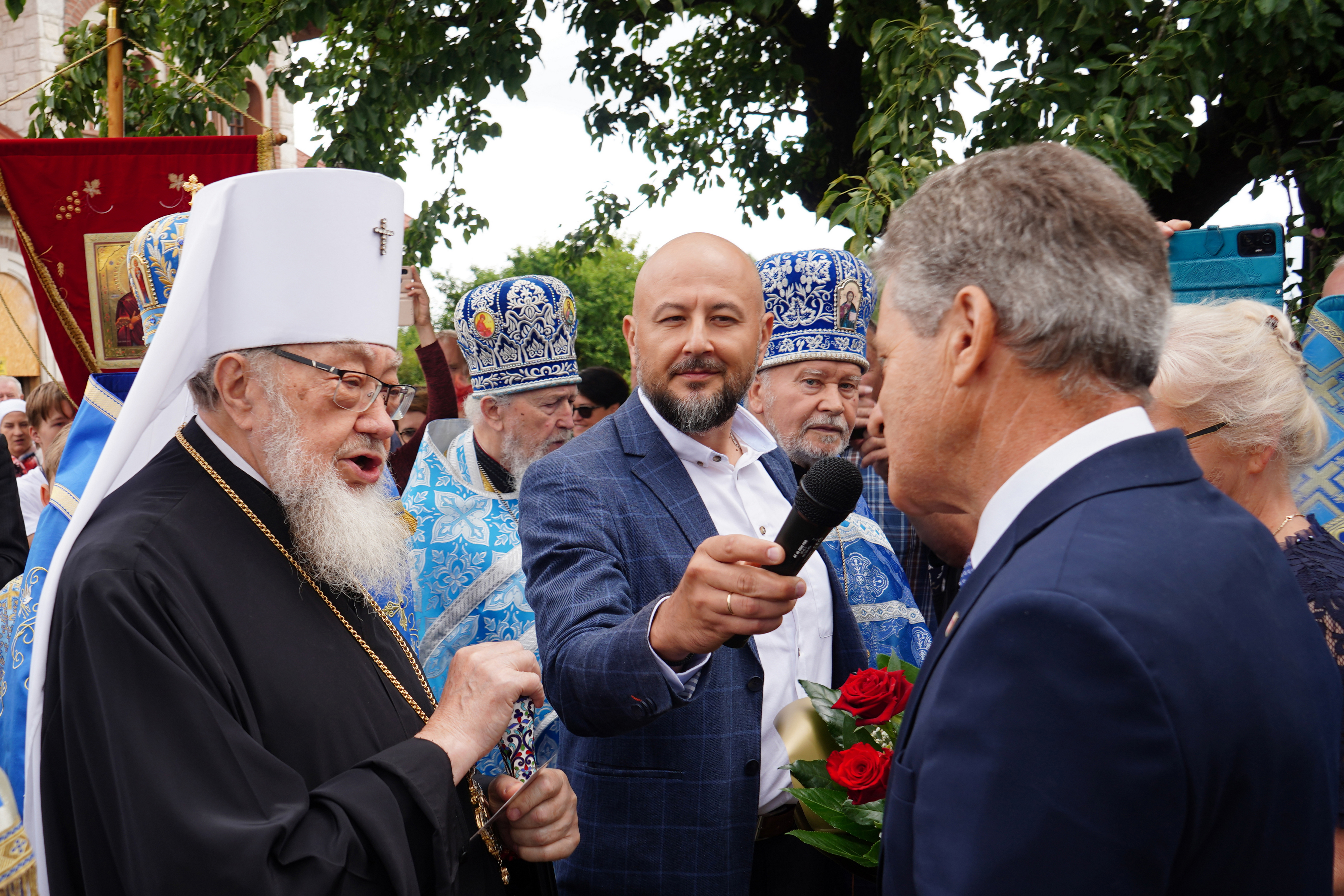 The feast in Zaleszany Convent