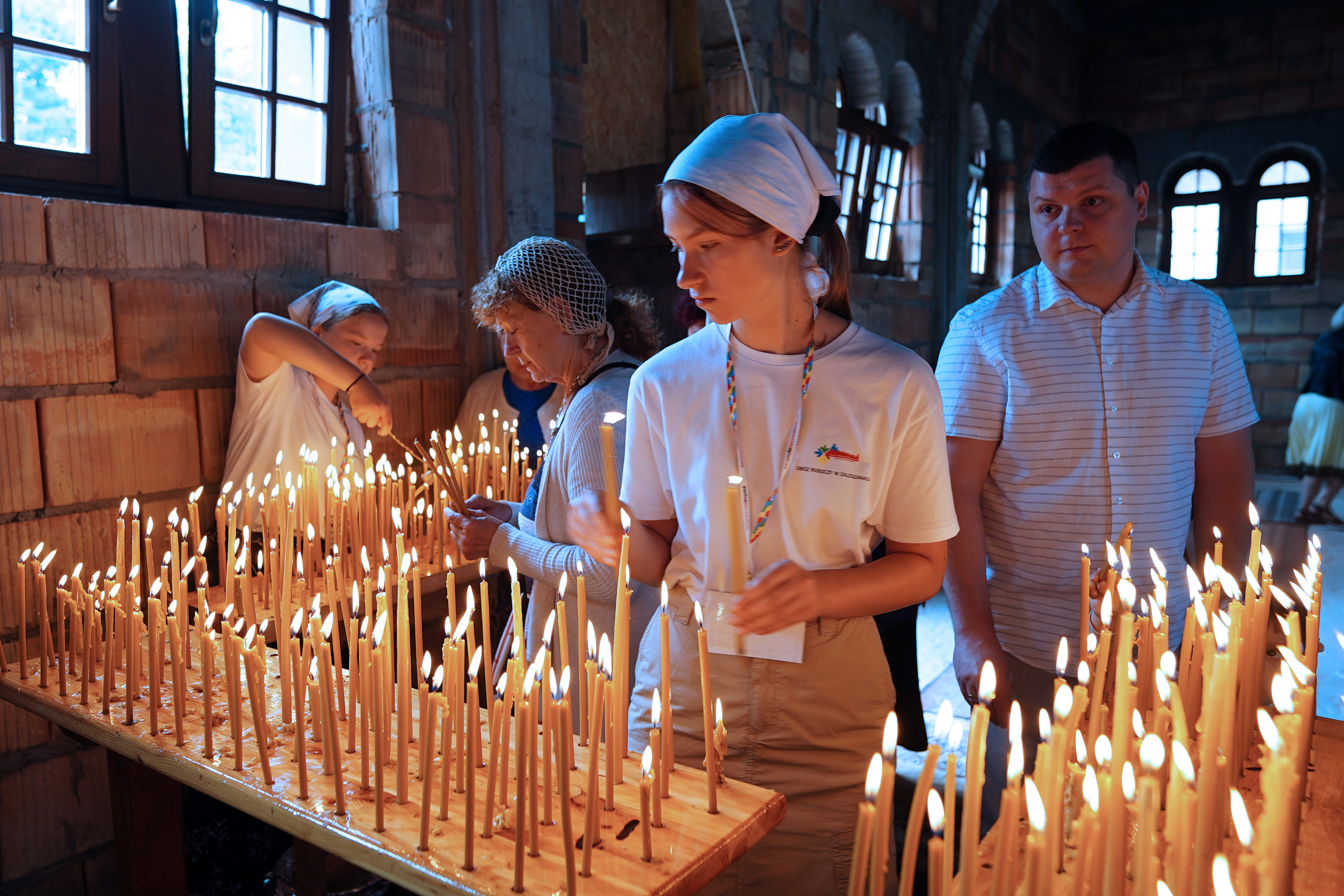 The feast in Zaleszany Convent