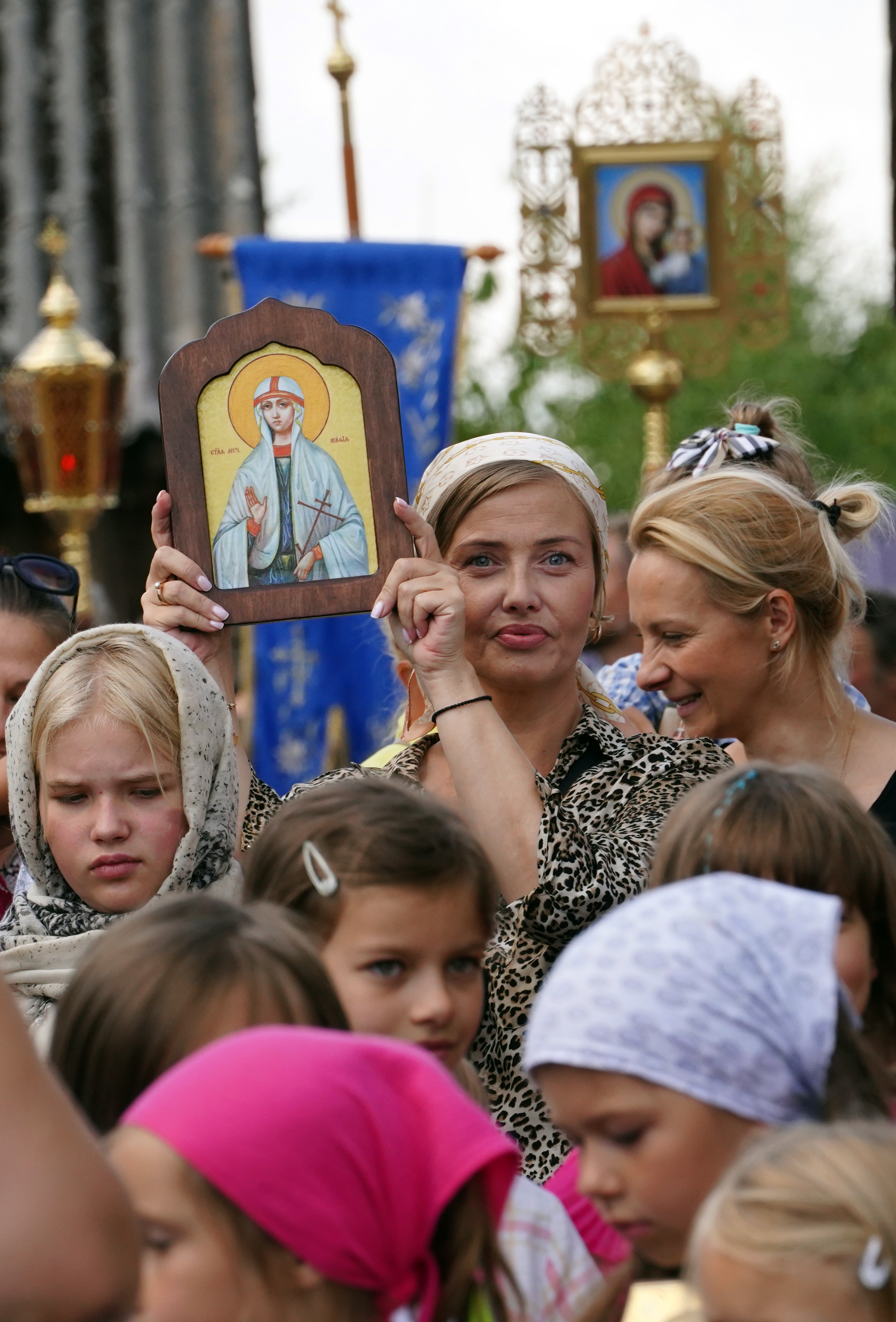 The feast in Zaleszany Convent