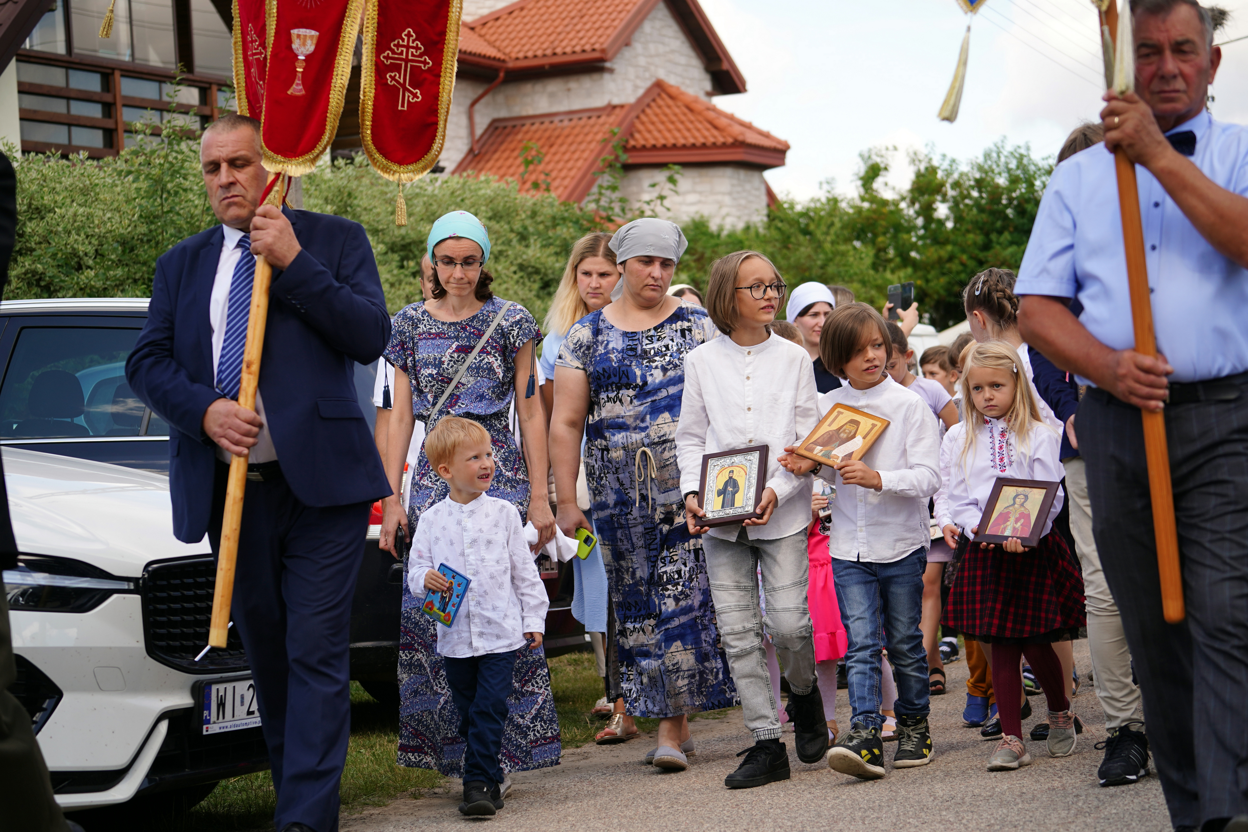 The feast in Zaleszany Convent