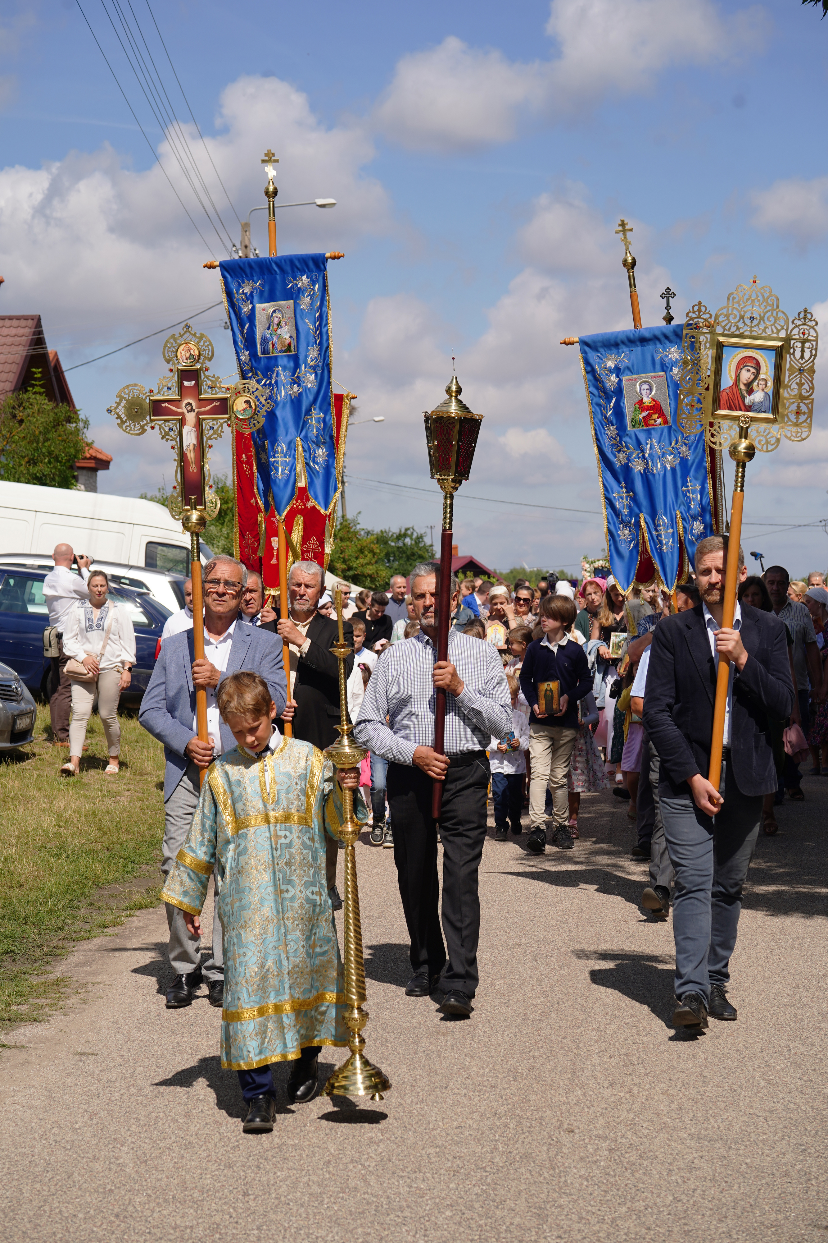 The feast in Zaleszany Convent