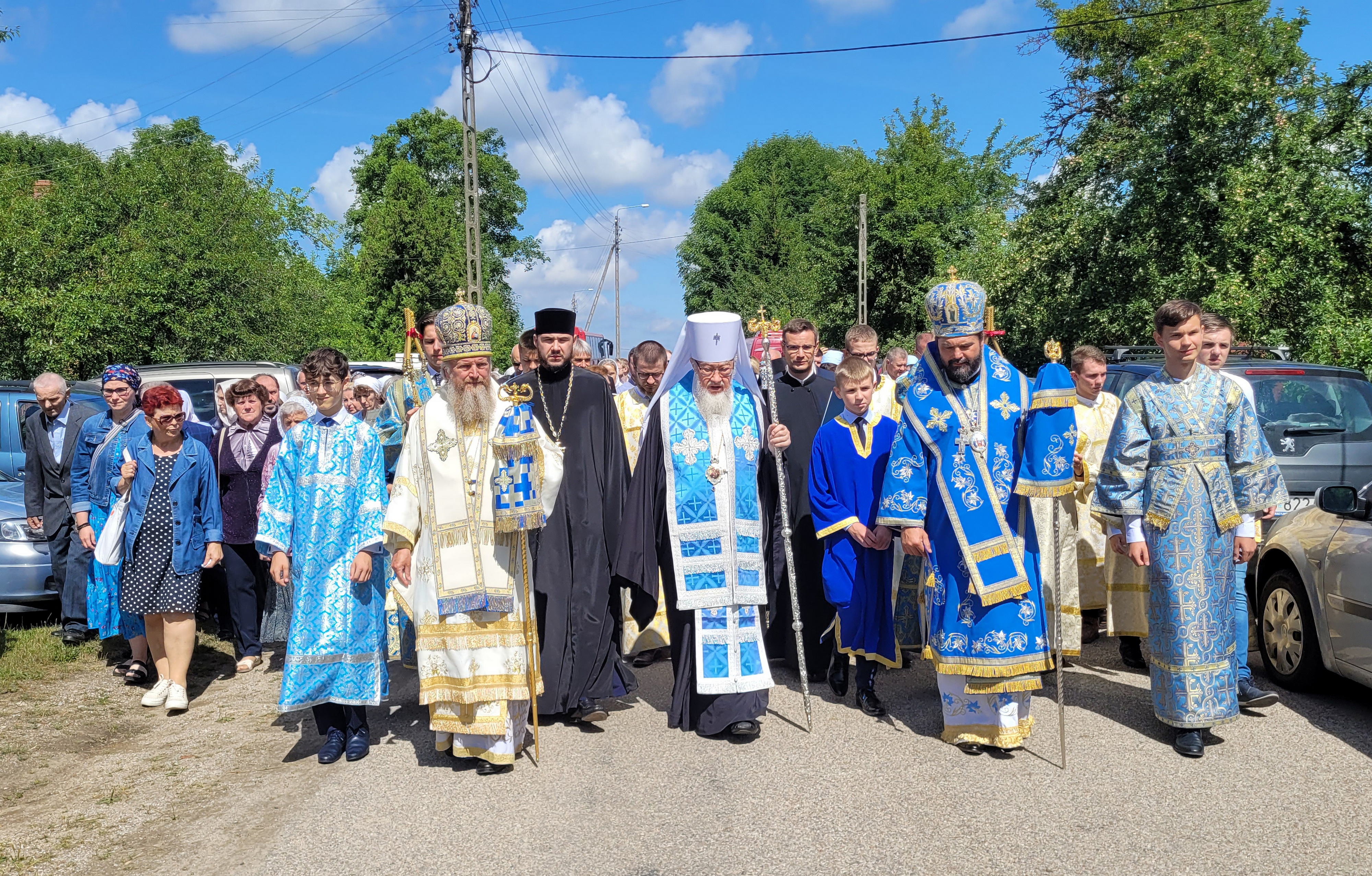 The feast in Zaleszany Convent