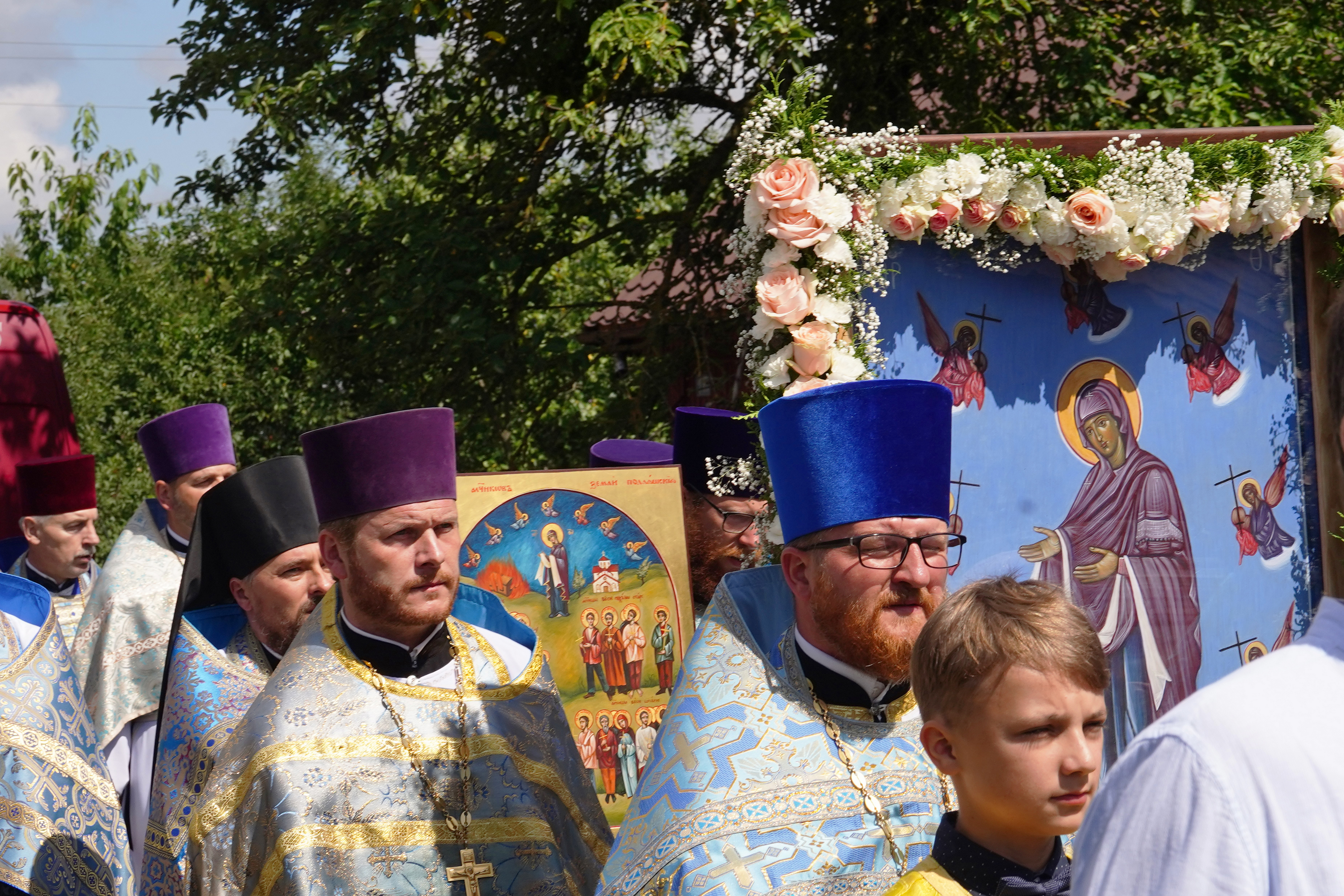The feast in Zaleszany Convent