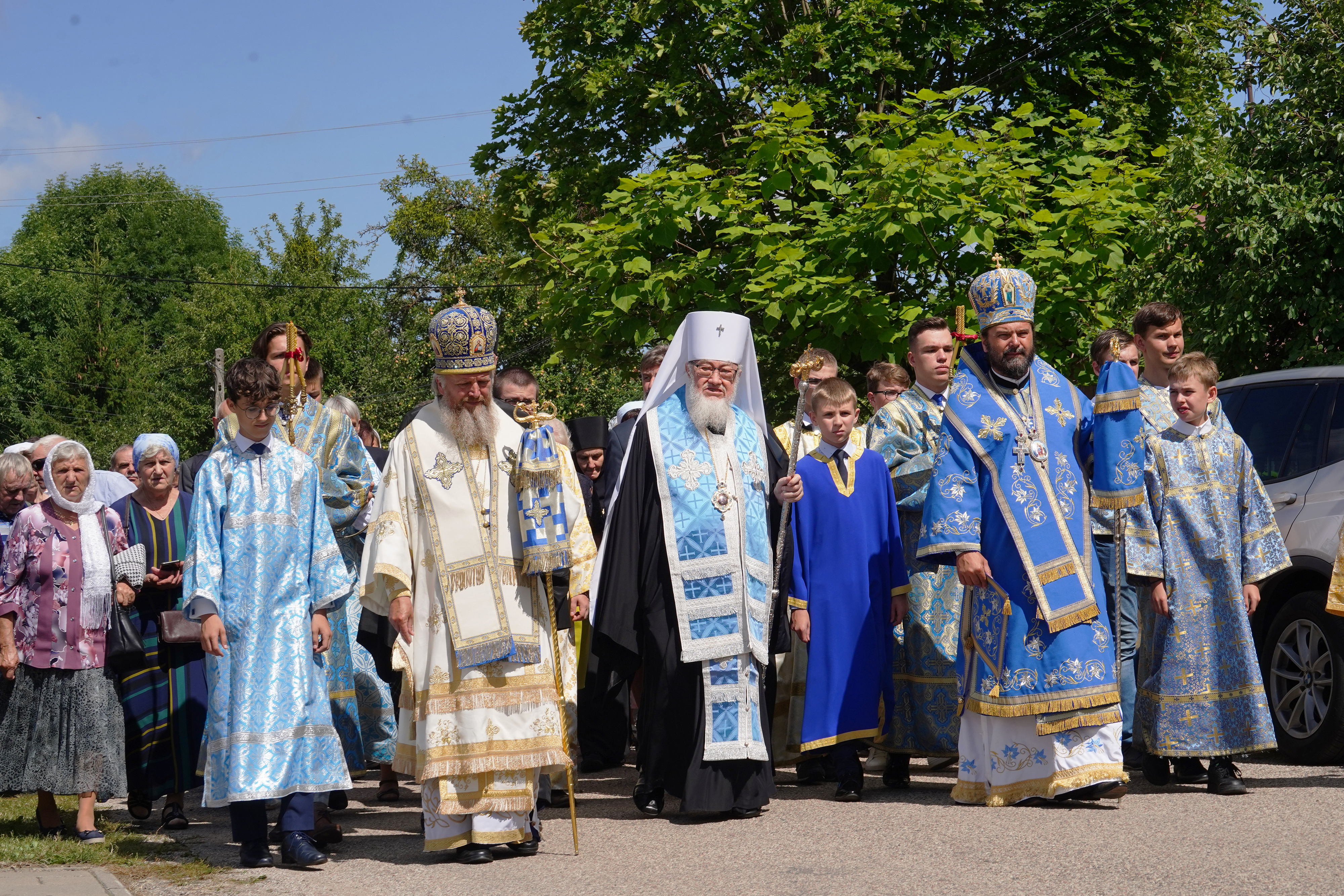 The feast in Zaleszany Convent