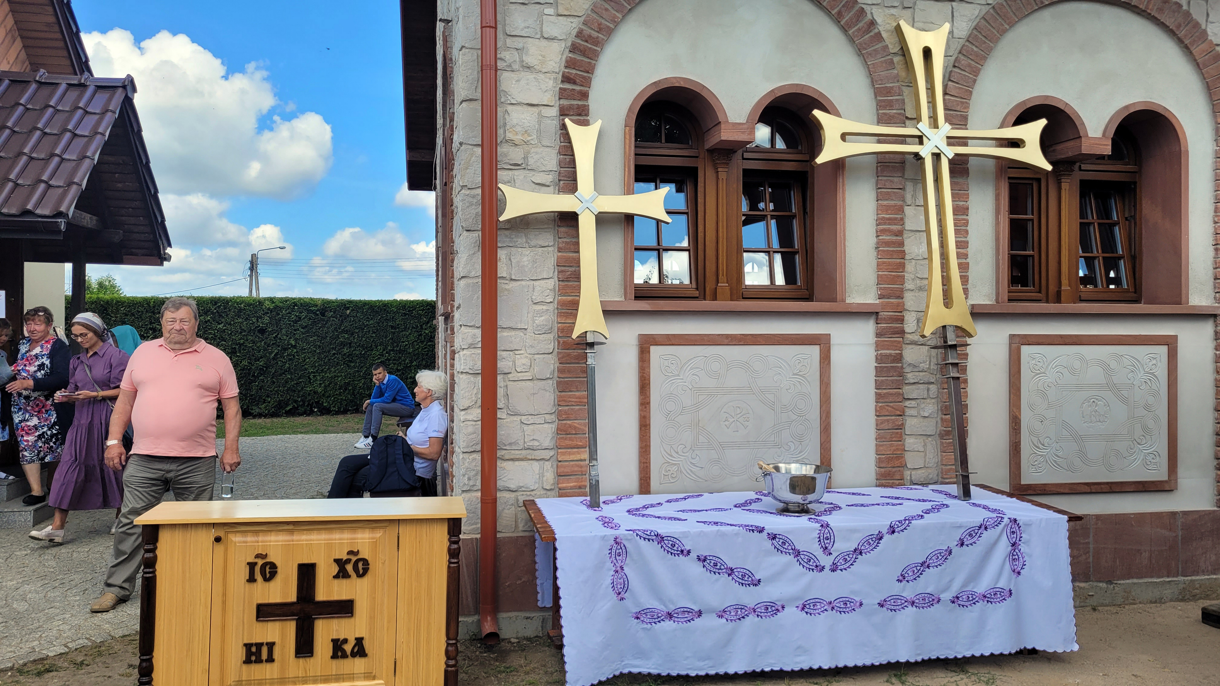 The feast in Zaleszany Convent