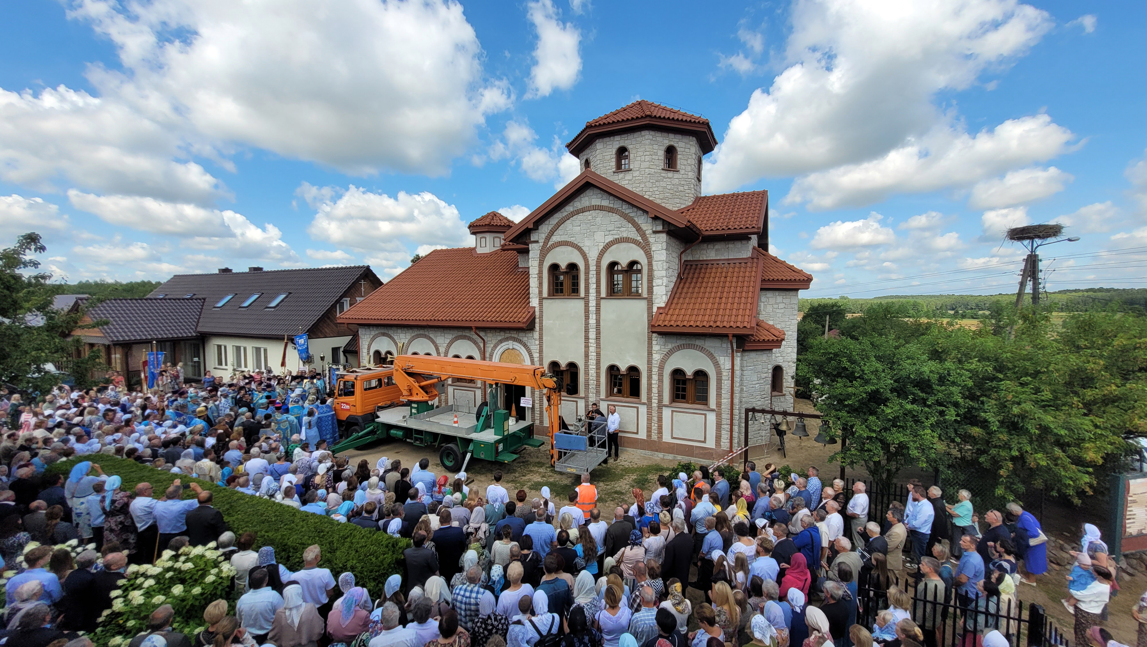 The feast in Zaleszany Convent