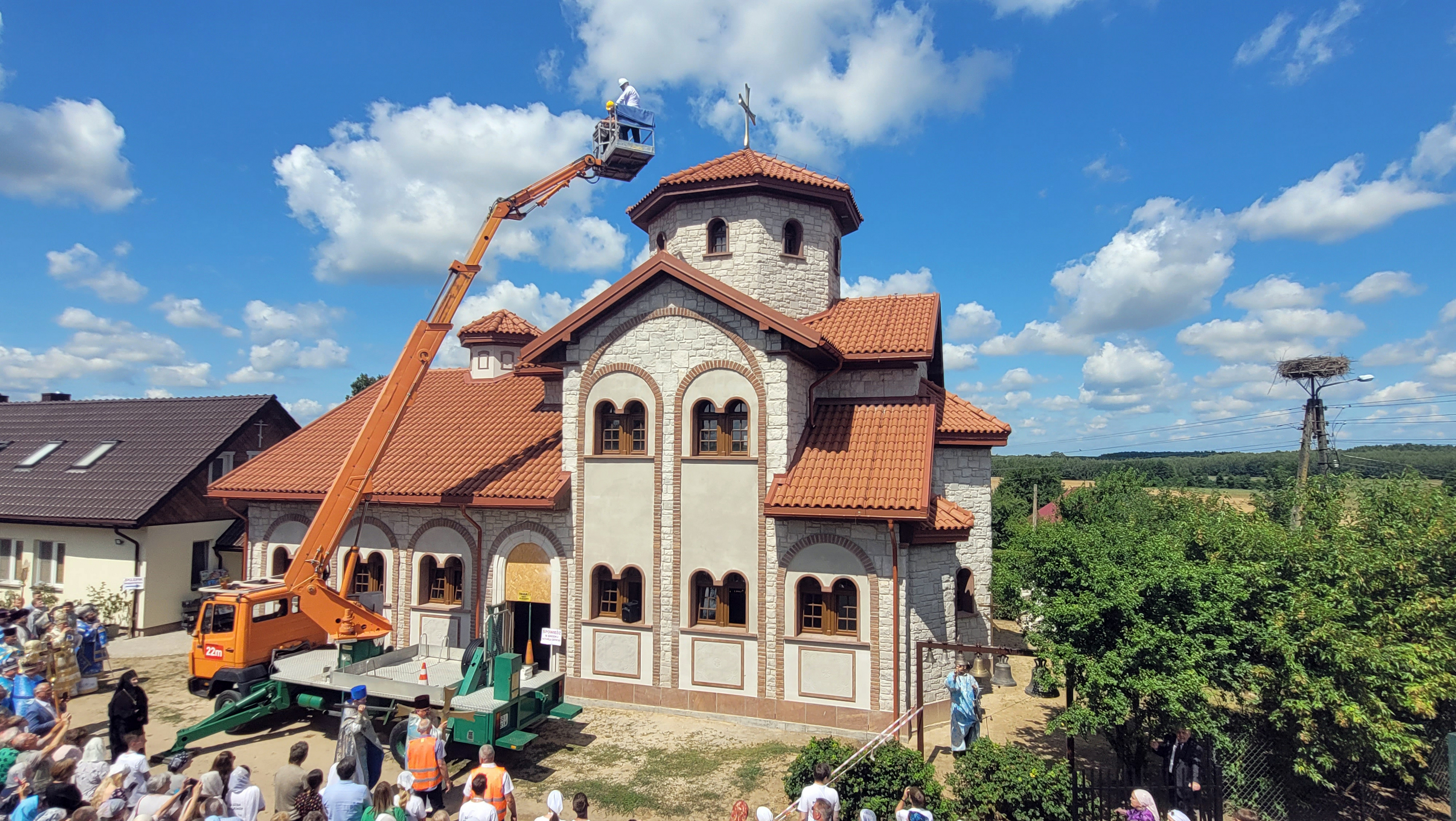 The feast in Zaleszany Convent