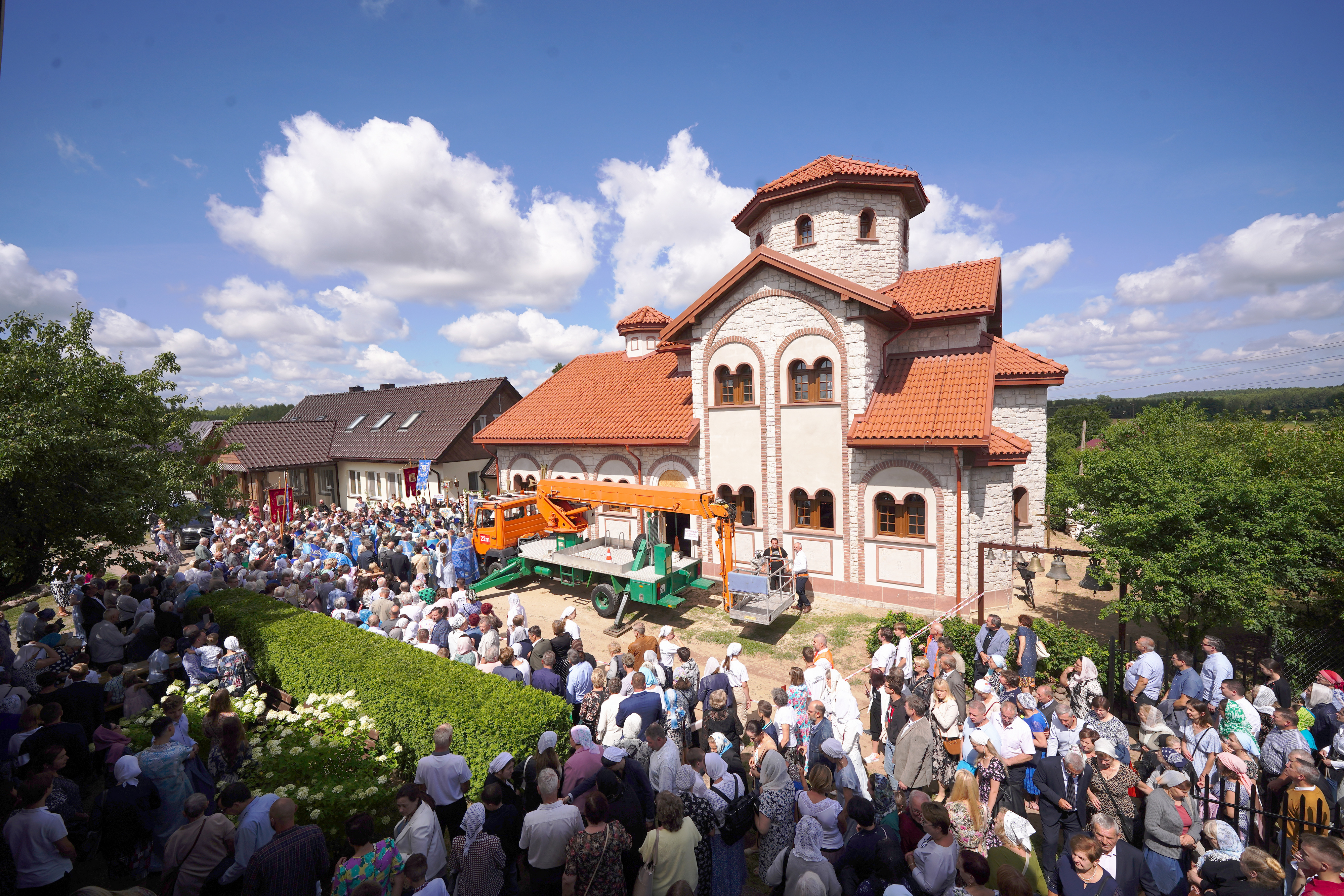 The feast in Zaleszany Convent