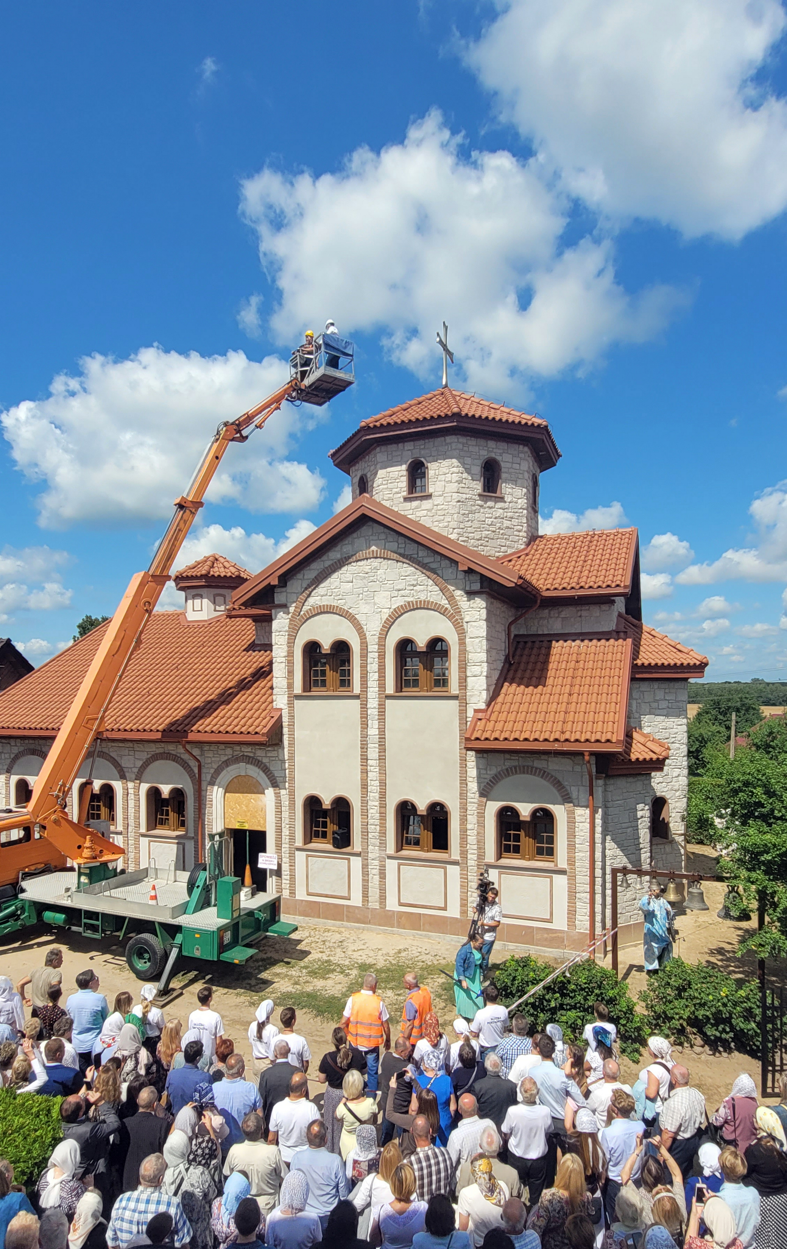 The feast in Zaleszany Convent