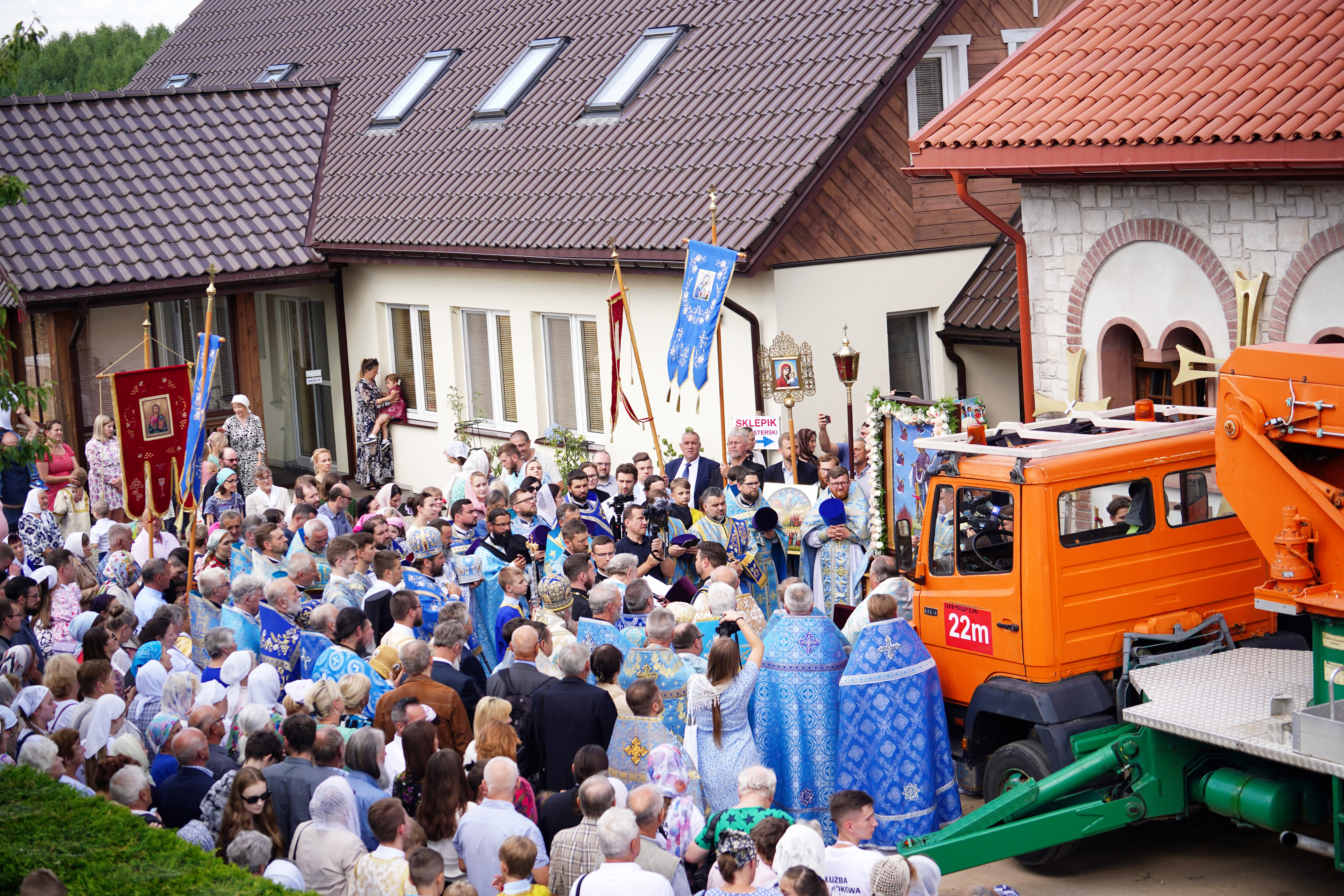 The feast in Zaleszany Convent