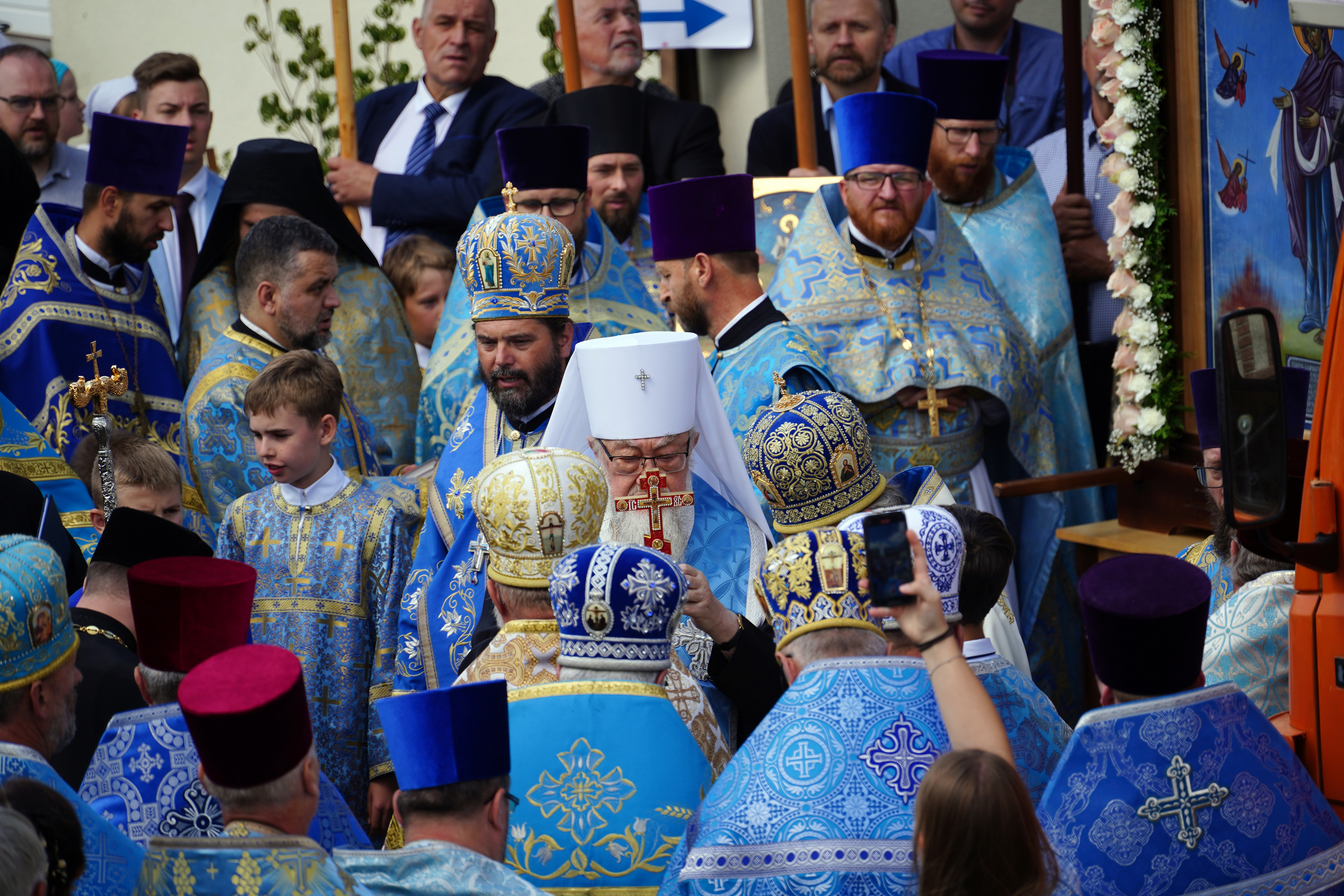 The feast in Zaleszany Convent