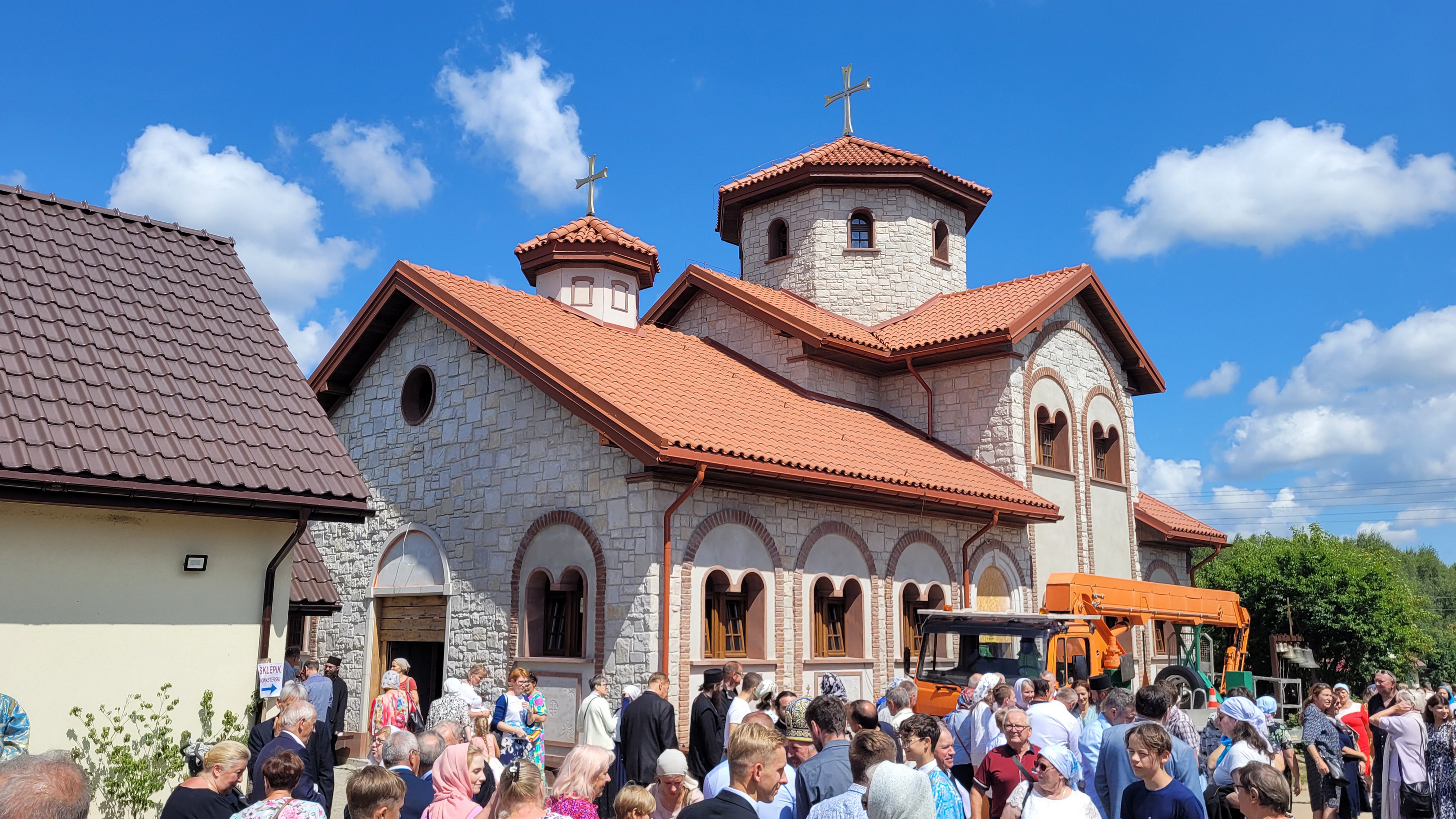 The feast in Zaleszany Convent