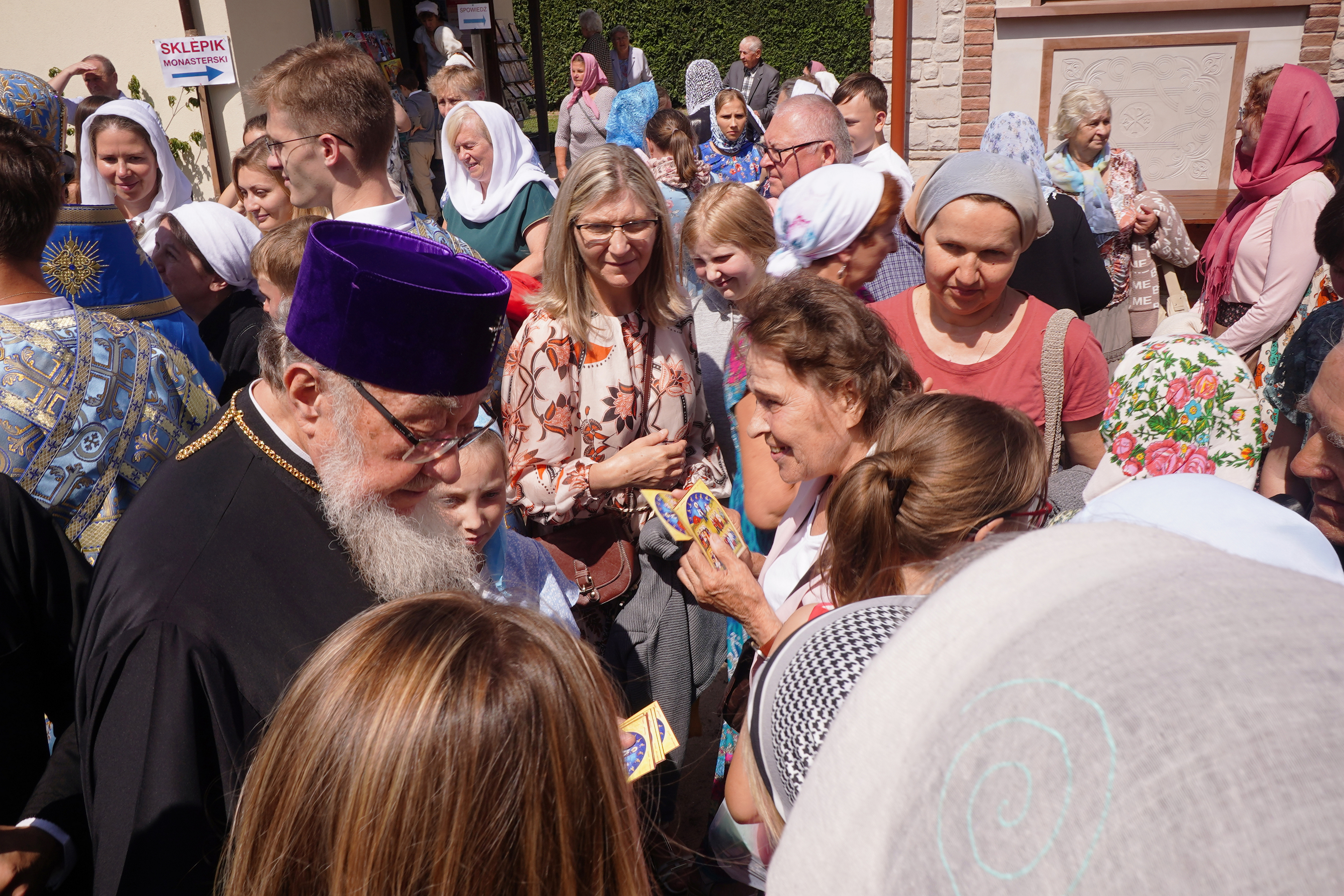 The feast in Zaleszany Convent
