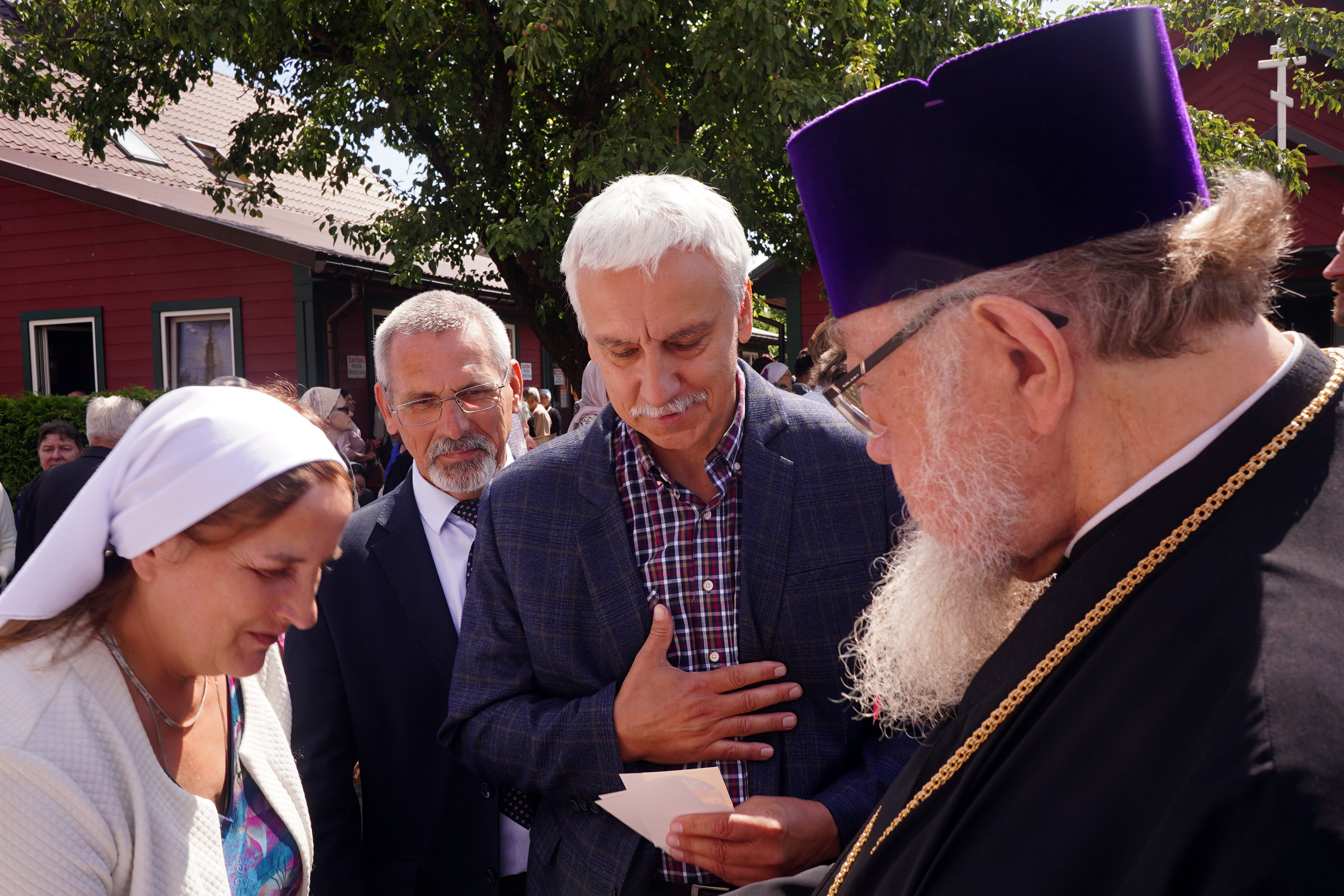 The feast in Zaleszany Convent