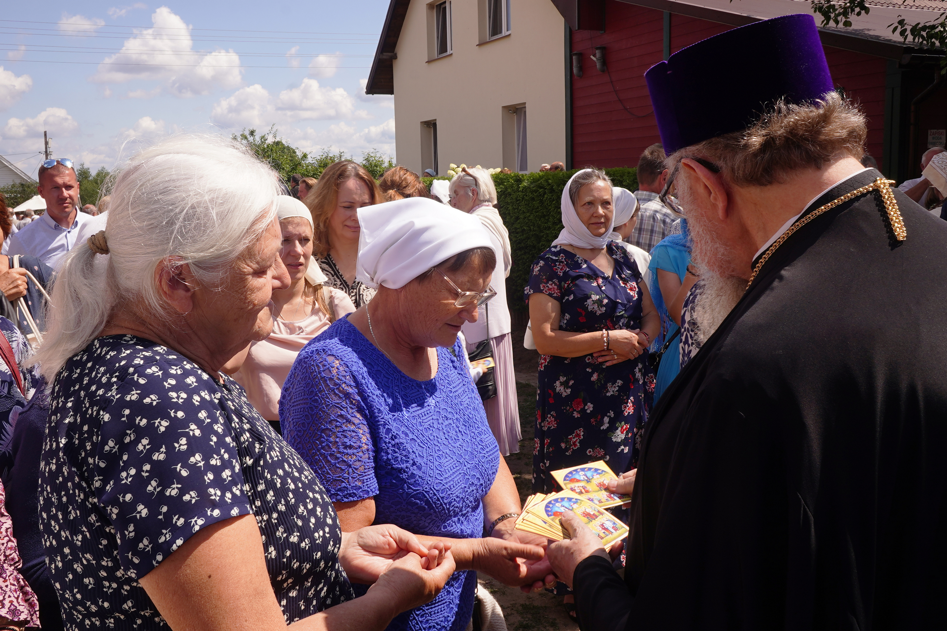 The feast in Zaleszany Convent