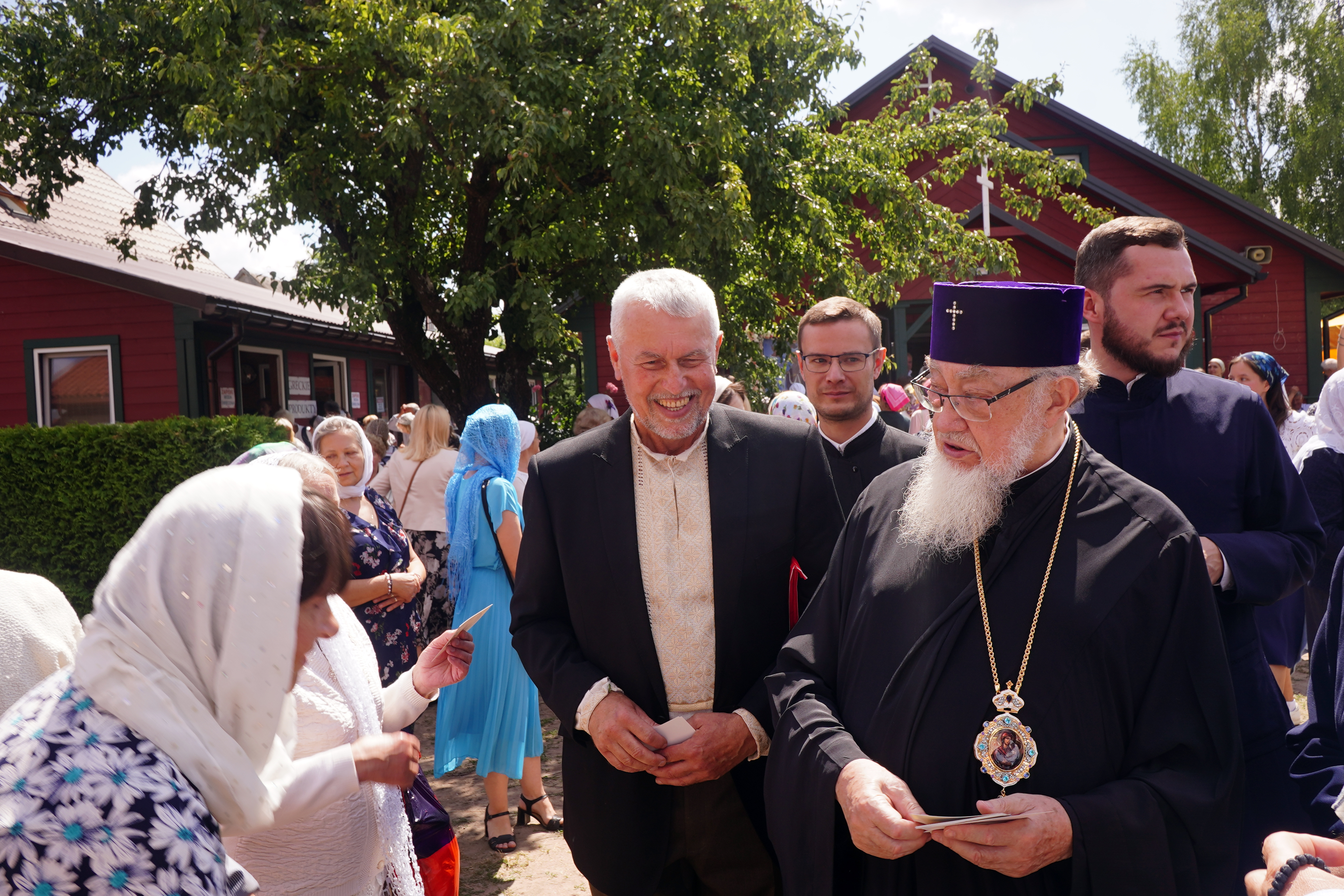 The feast in Zaleszany Convent