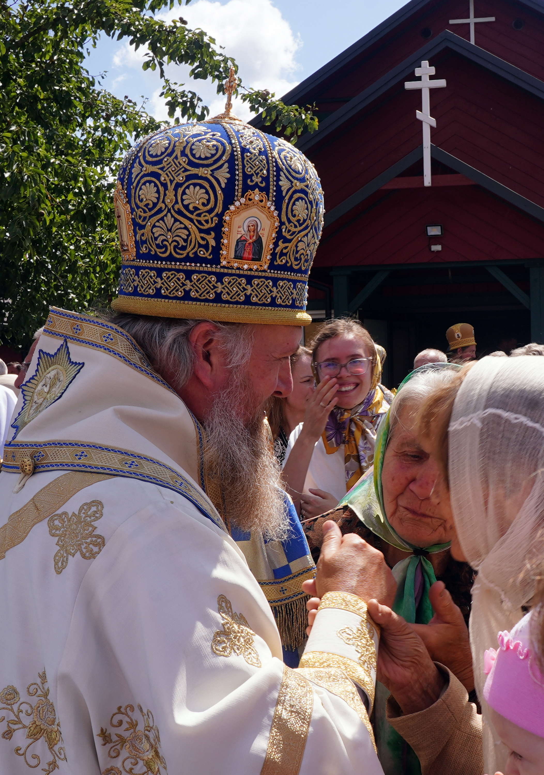 The feast in Zaleszany Convent