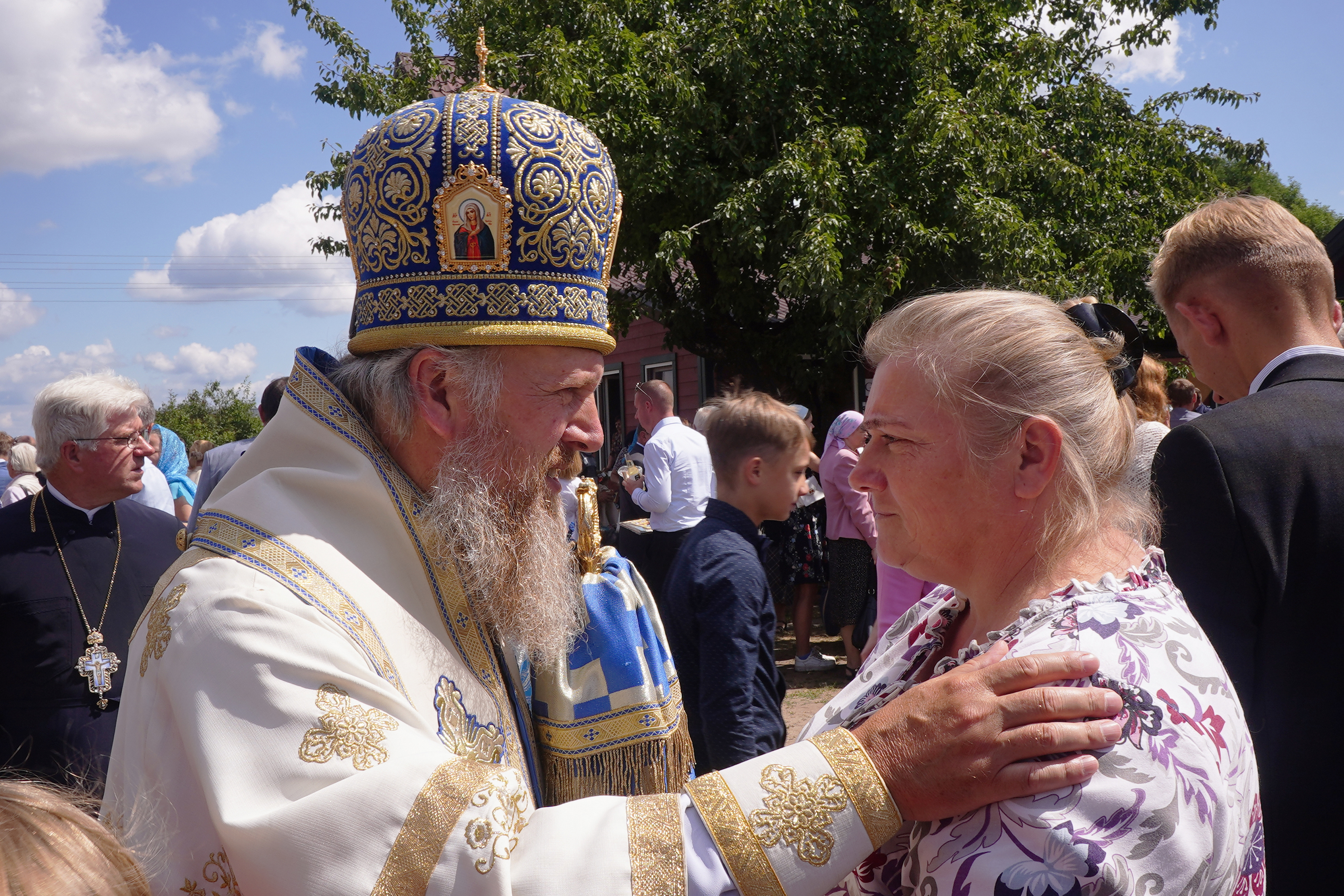 The feast in Zaleszany Convent