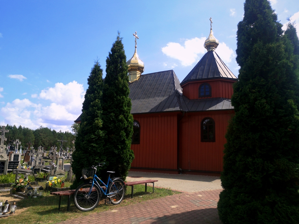 Orthodox church and cemetery in Czeremcha-Wieś, 2023