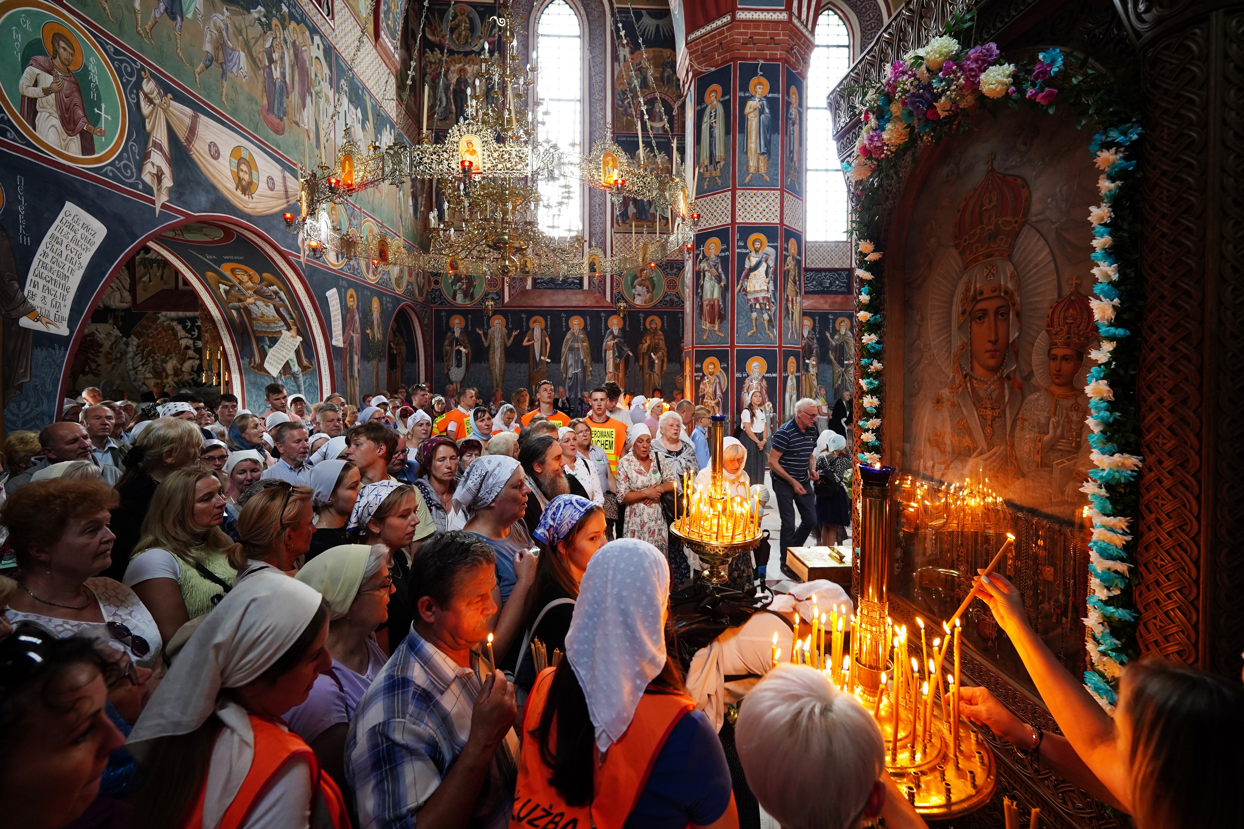 Supraśl Icon of the Mother of God feast in Supraśl Monastery