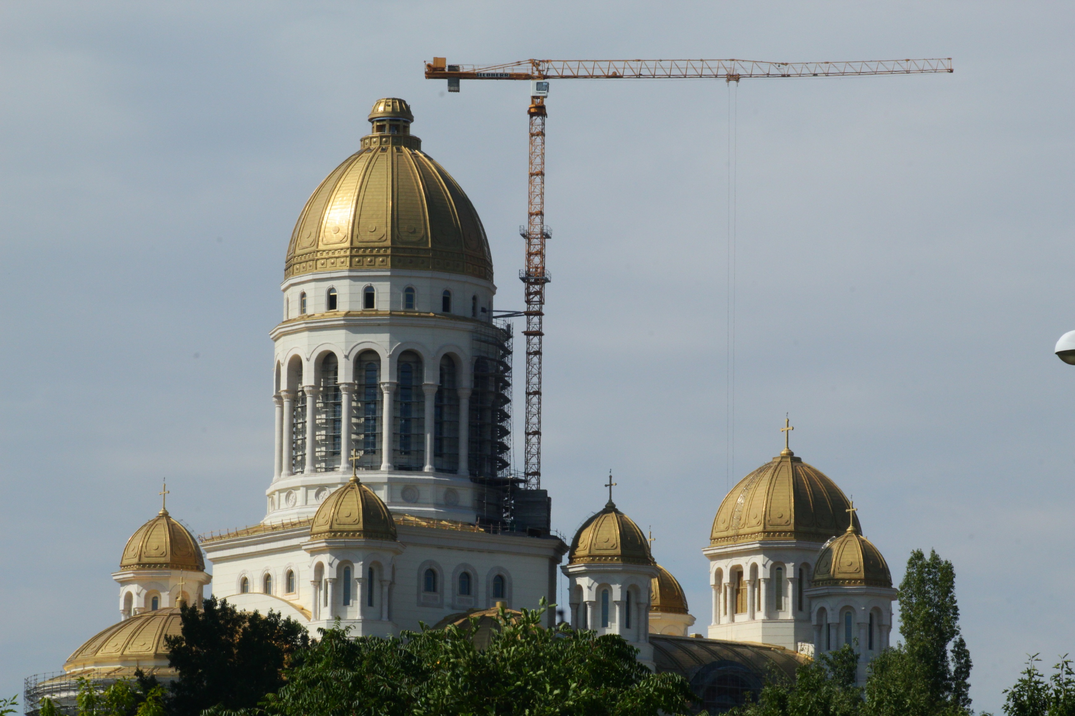 Romania&#039s Nathional Cathedral under construction