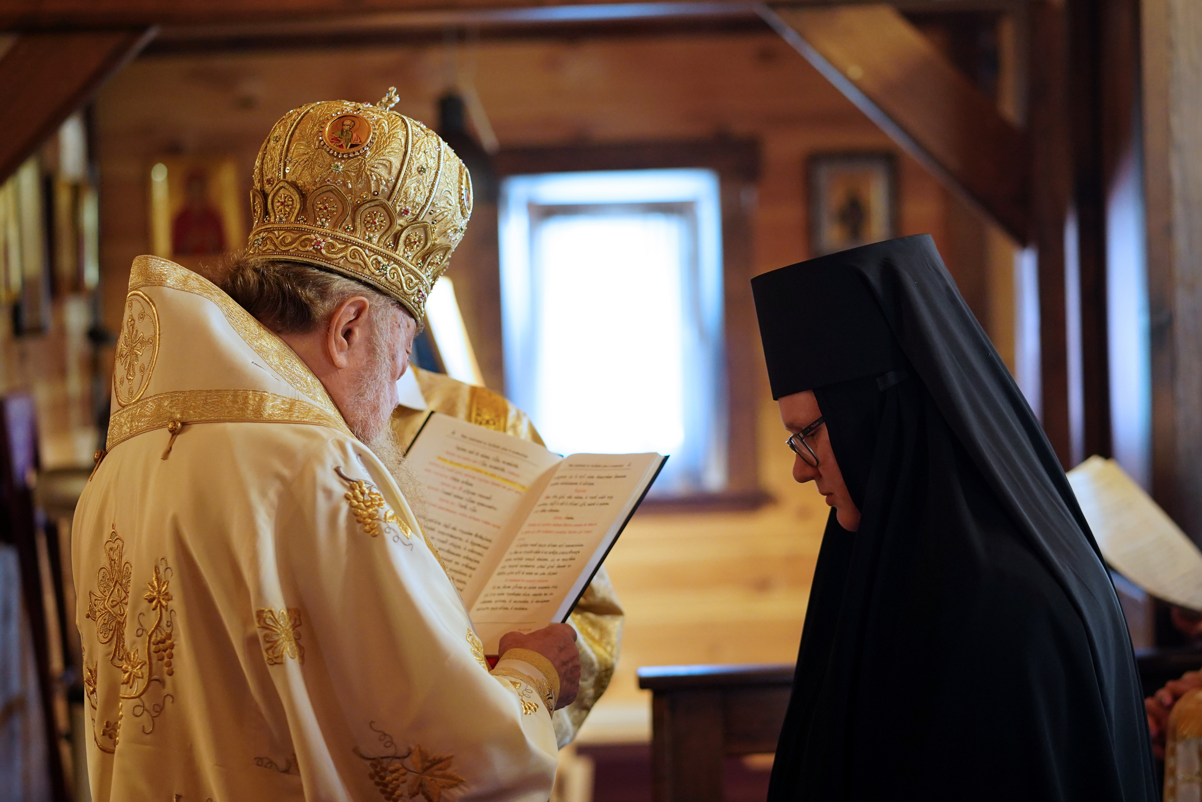 Monastic vows in Zaleszany Convent