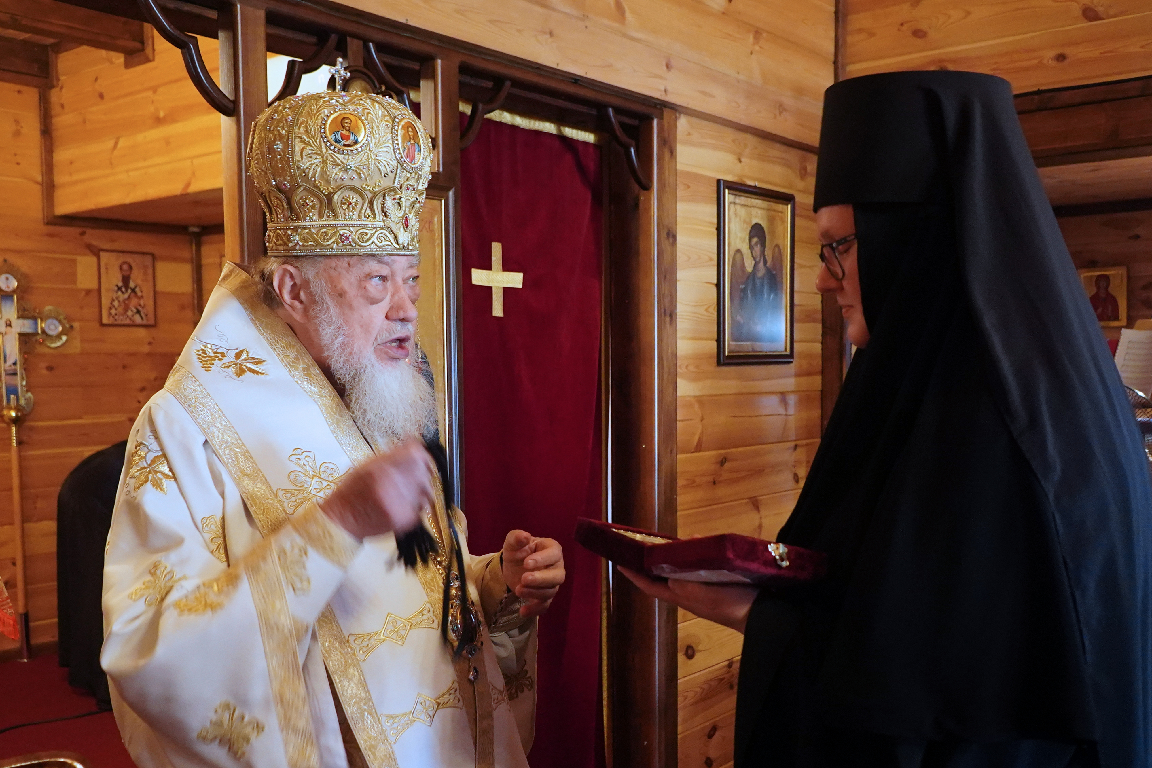 Monastic vows in Zaleszany Convent 